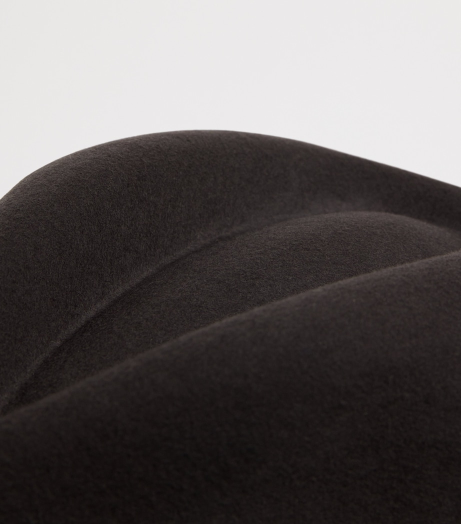 Wool Tack Fedora CHOCOLATE/PRALINE Image 4