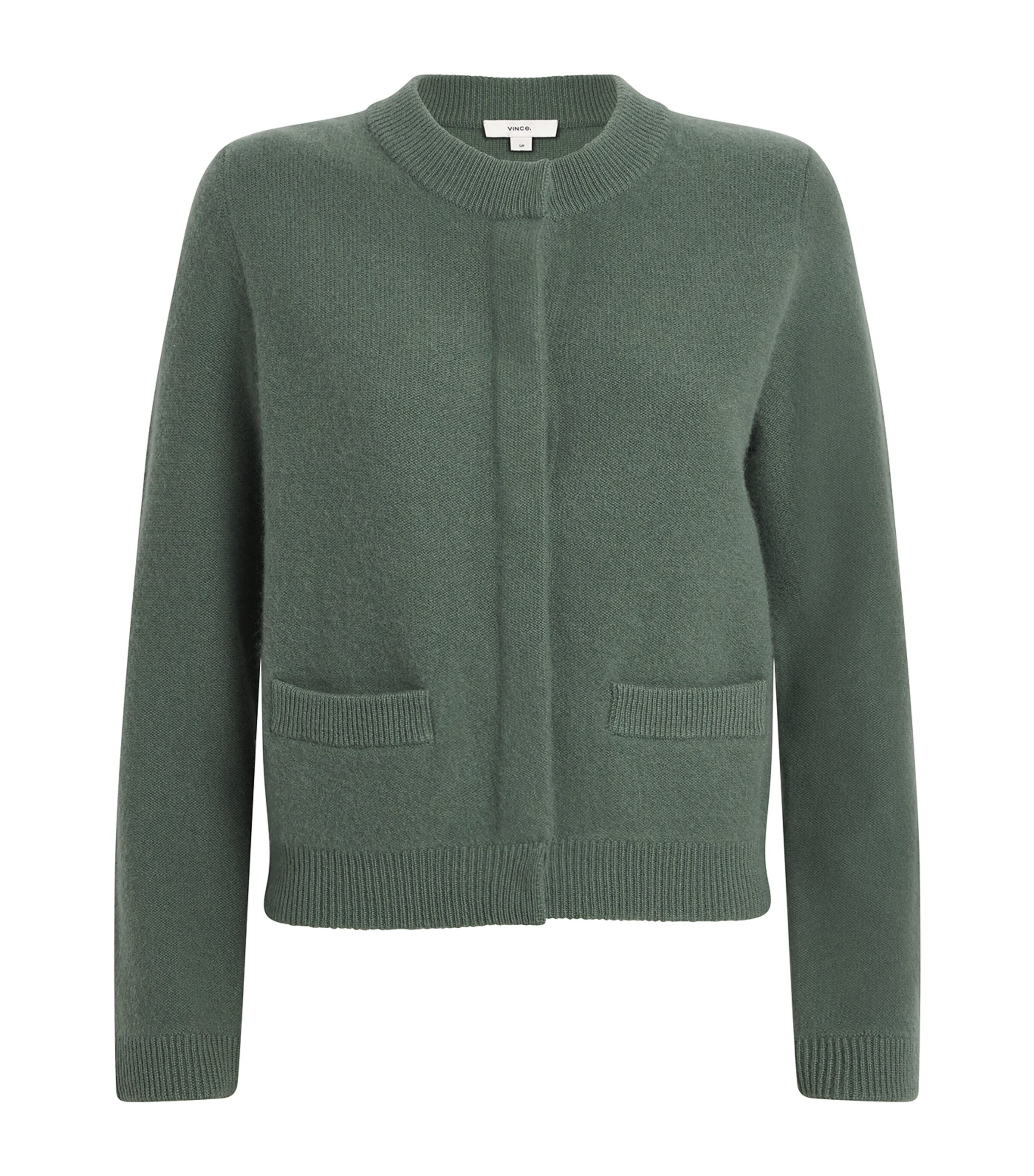 Vince Womens Cashmere Cardigan Deep Patina Image 1