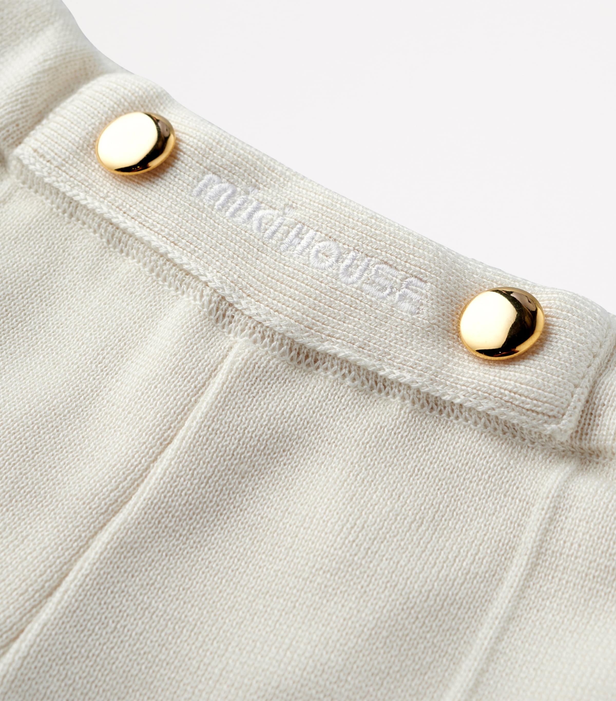 Silk Button-Detail Sweatpants (3-7 Years) 1 Image 7