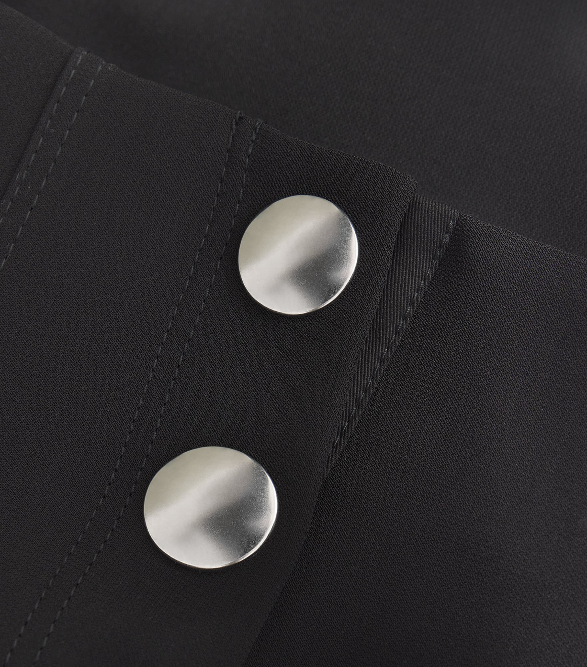 Flared Shorts BLACK Image 5