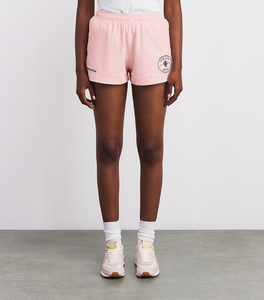 x Hotel du Cap-Eden-Roc Cotton Disco Shorts PINK DOLPHIN Image 3