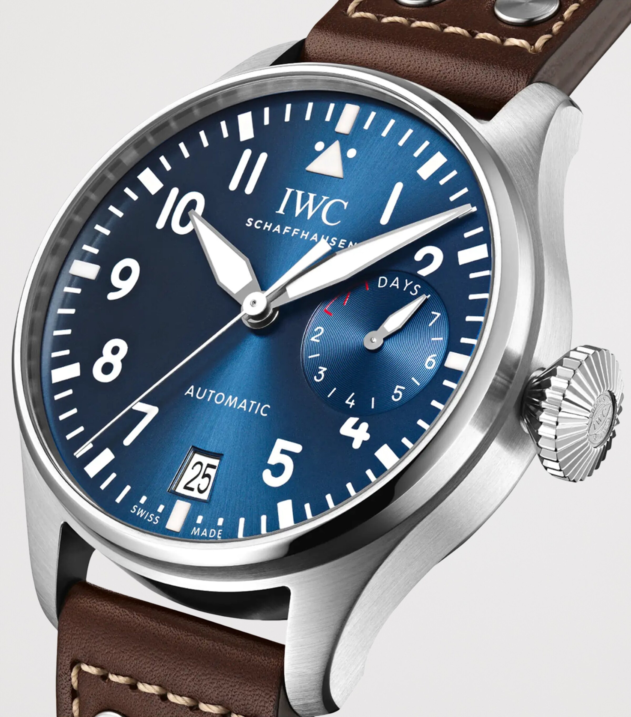 Stainless Steel Big Pilot’s Petit Prince Watch 46mm BLUE Image 3