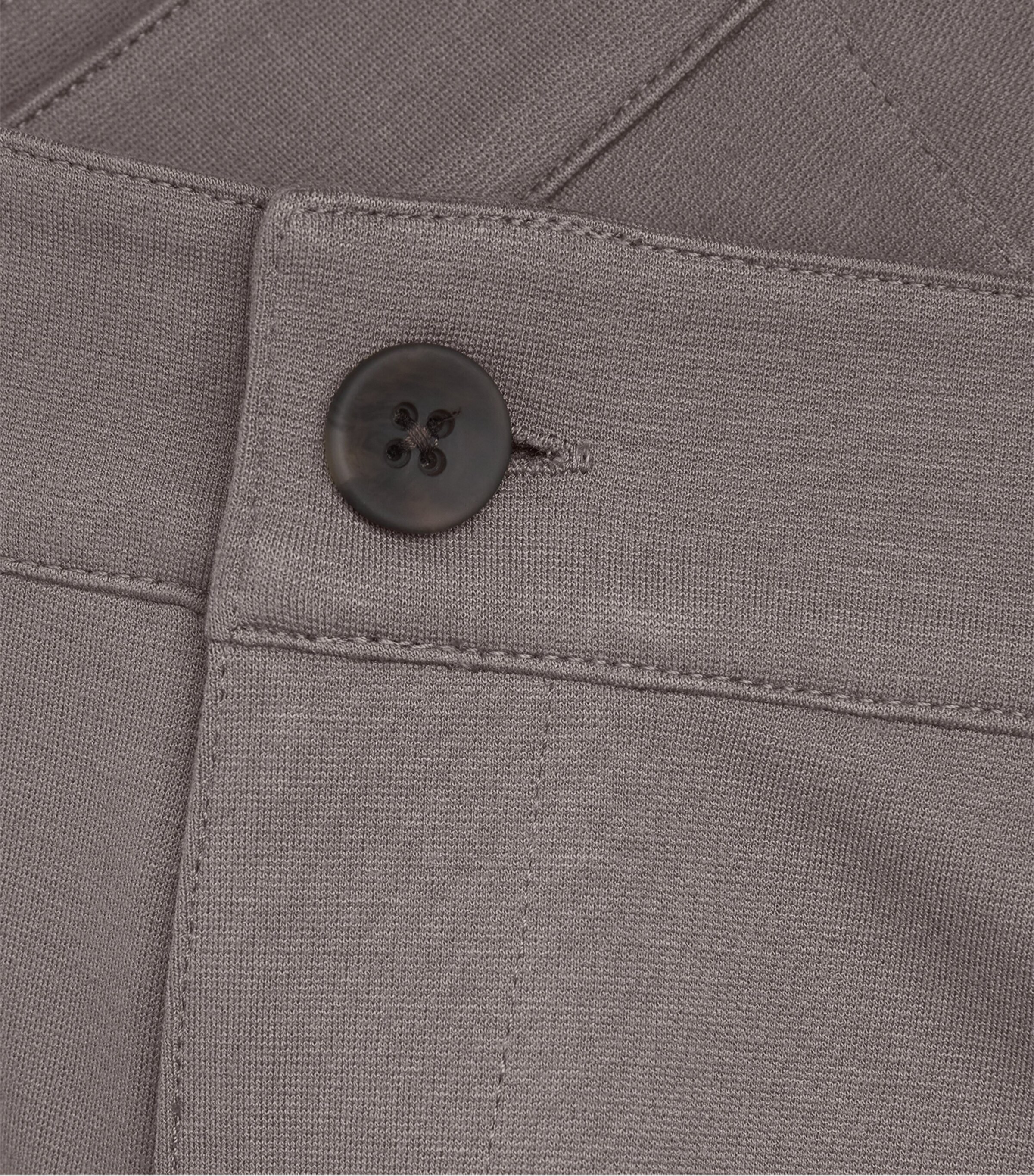 PAIGE Mens Stafford Trousers Dark Taupe Image 12