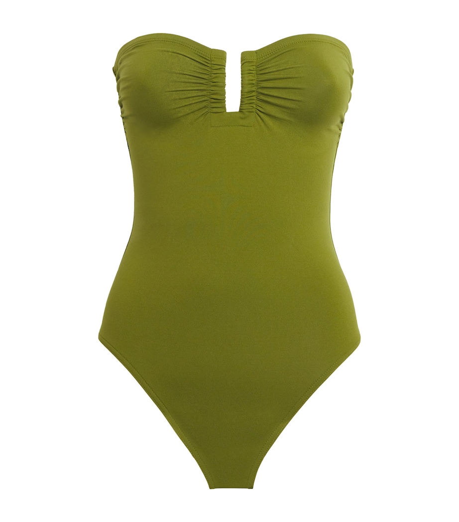 Strapless Cassiopée Swimsuit PISTACHE E25 Image 1