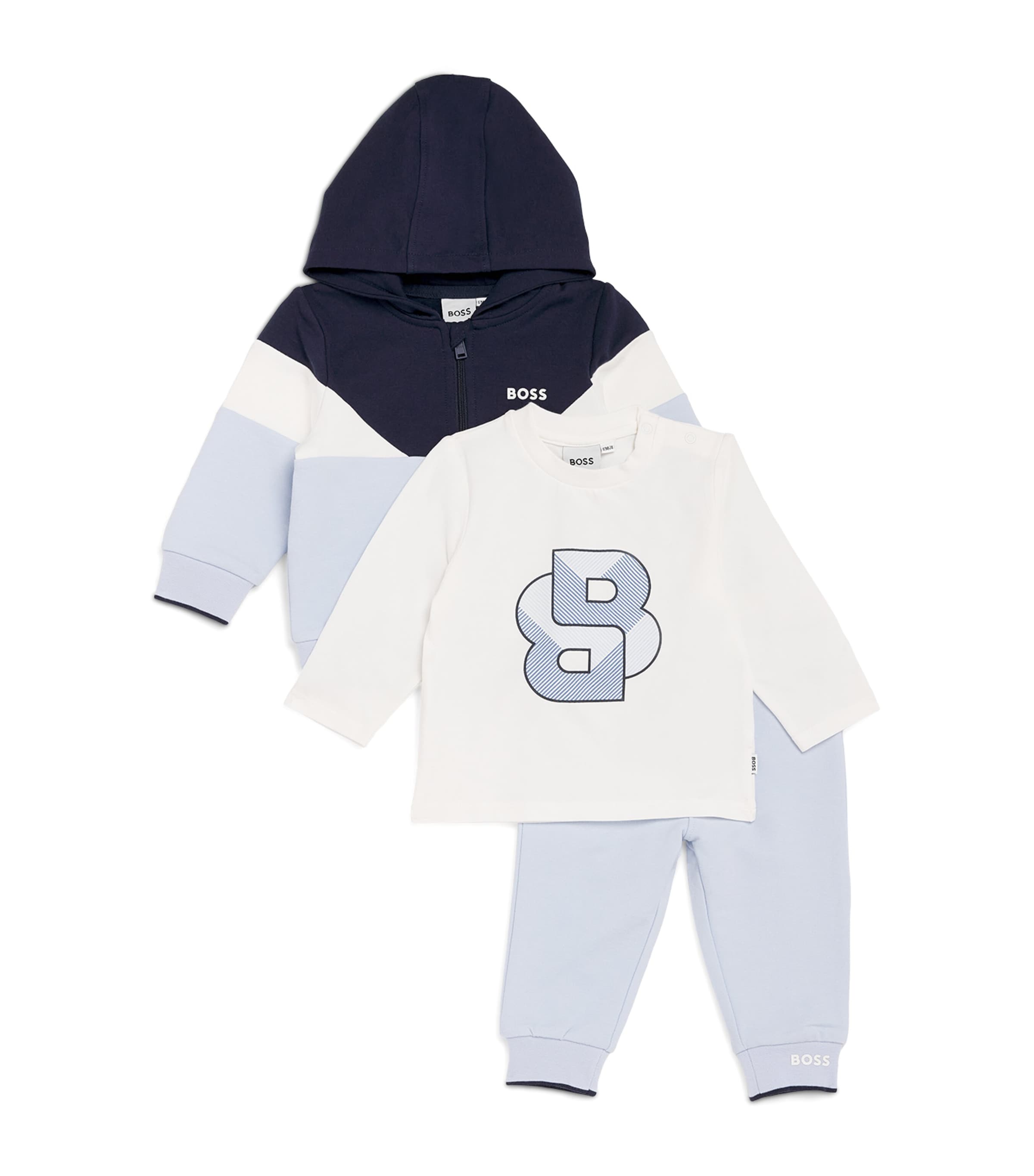 BOSS Kidswear Logo Tracksuit Set 1 18 Months Harrods UK