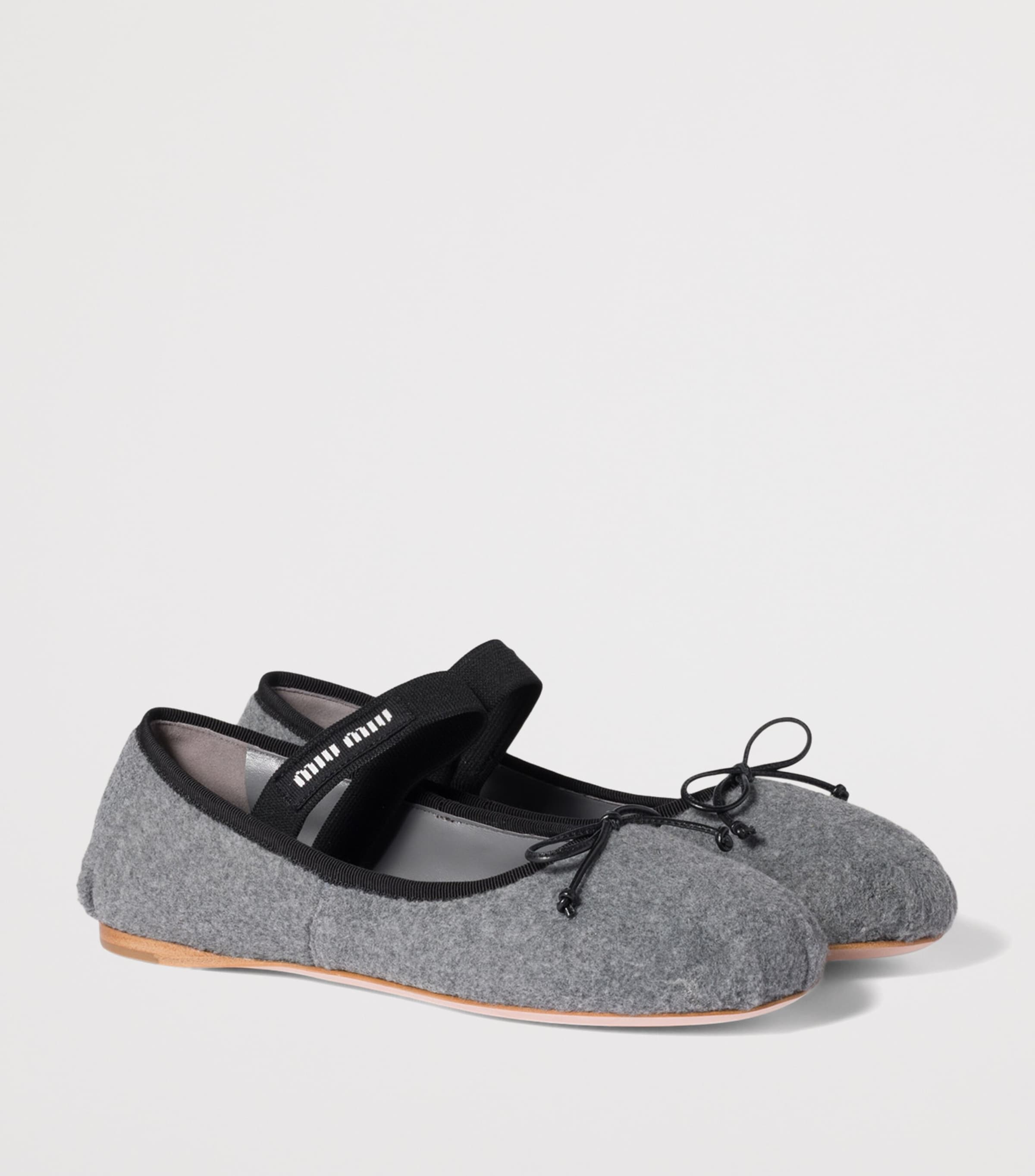 Fleece Ballet Flats F0031 Image 2