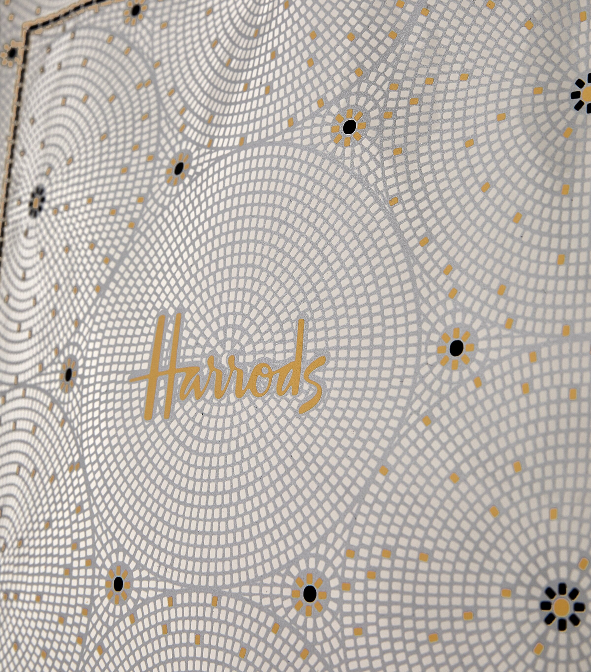 Small Mosaic Floor Shopper Bag BLUE Image 8