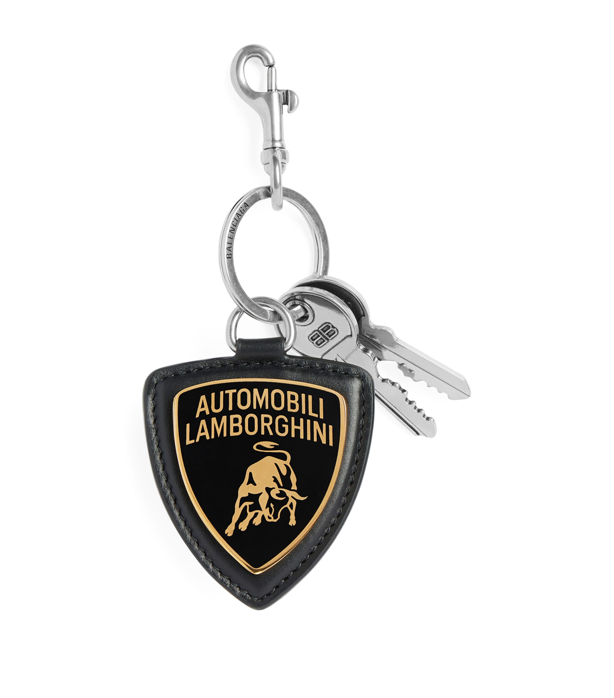 BALENCIAGA x Automobili Lamborghini 国内買付 Car Key Charms Balenciaga x Automobili Lamborghini Leather Keychain