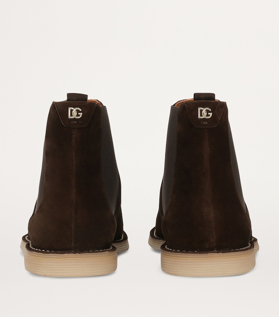 Suede Chelsea Boots 80081-EBON 1 Image 4