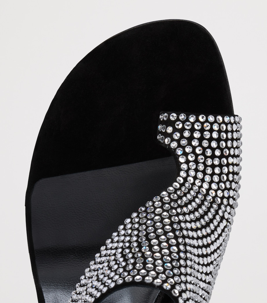 Viva Condora Embellished-Leather Sandals 55 T023 Image 4