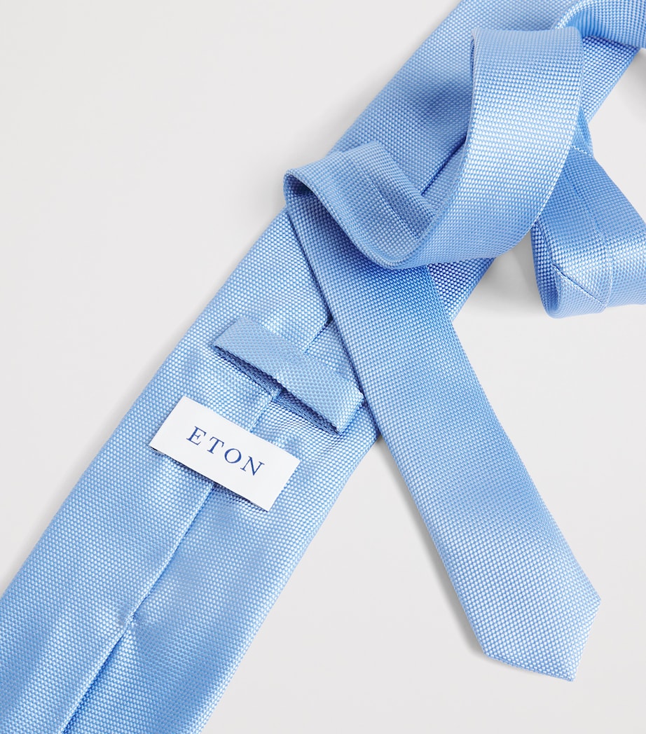 Silk Tie 24-LT BLUE Image 3