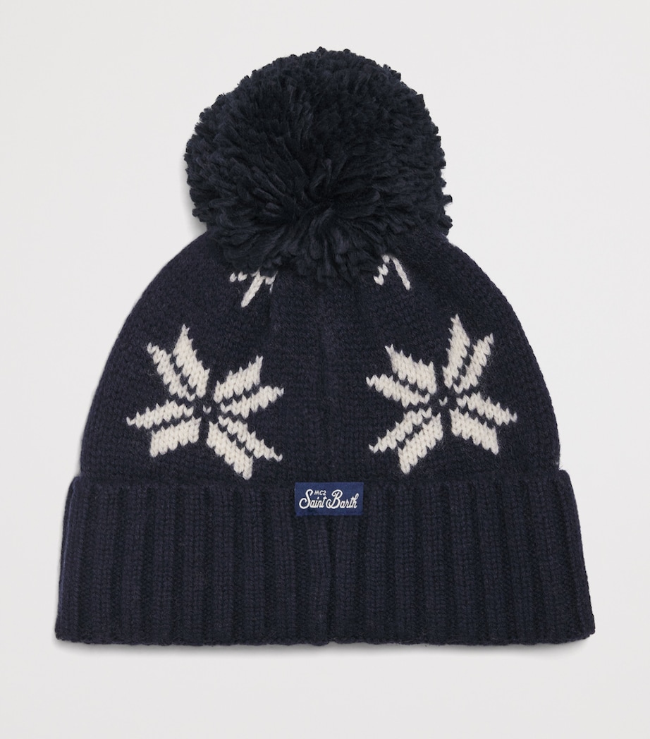 Cashmere Après-Ski Bobble Hat 02290IAPRSSKIFLAKE61 Image 2