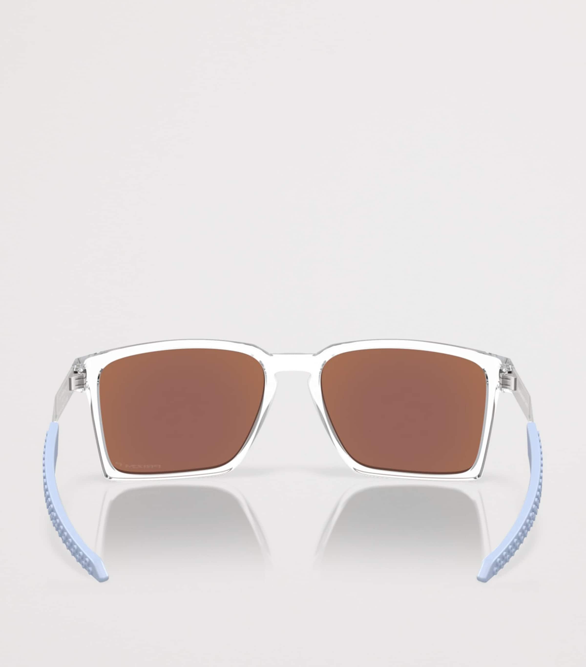 Oakley Exchange Sun Rectangle Sunglasses Clear Image 4