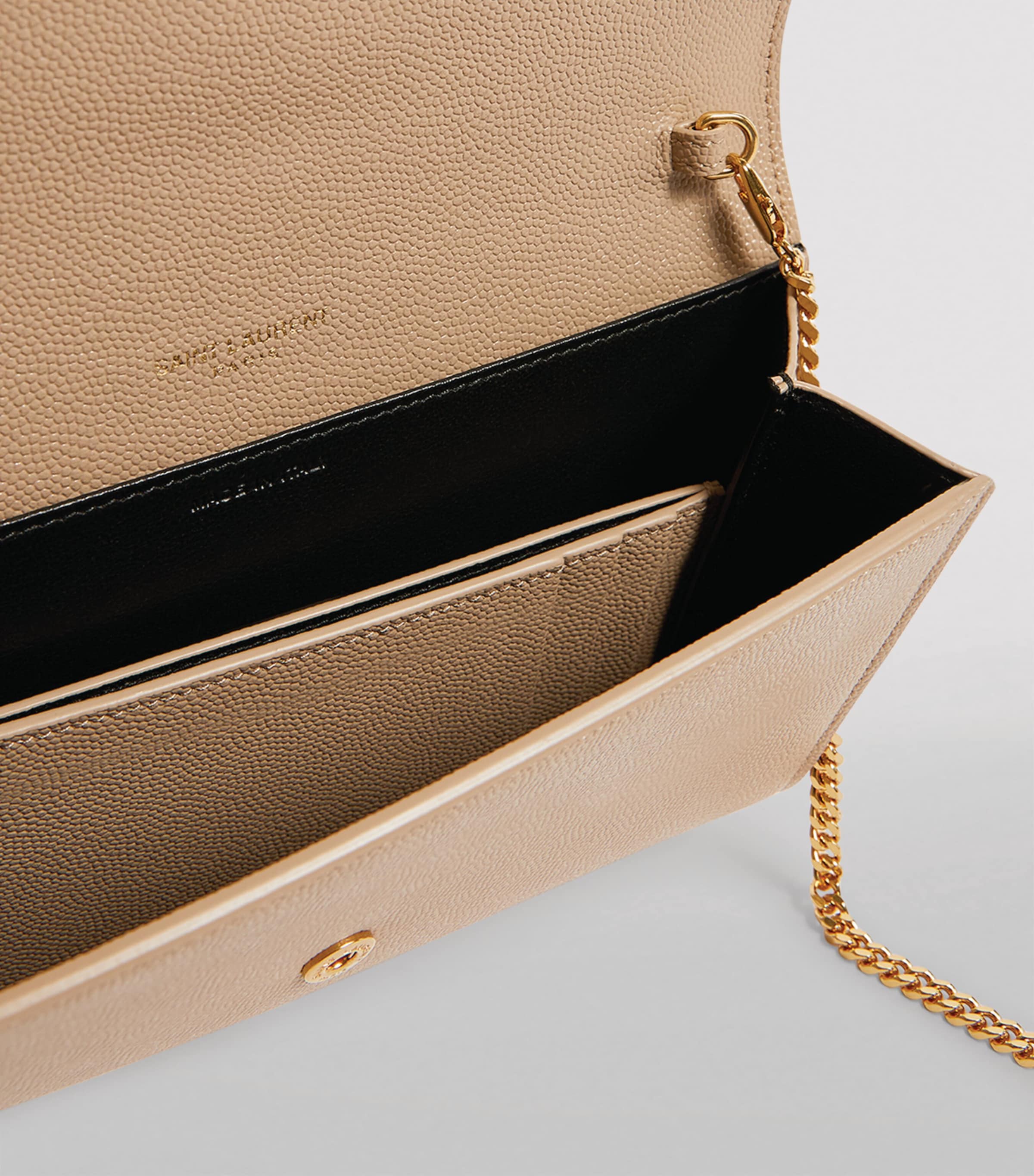 Saint Laurent Uptown Chain Wallet | Harrods UK
