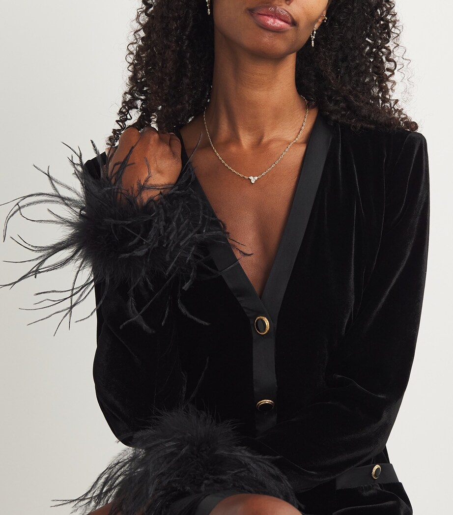 Yellow Gold and Diamond Poppy Necklace YELLOW GOLD Image 4