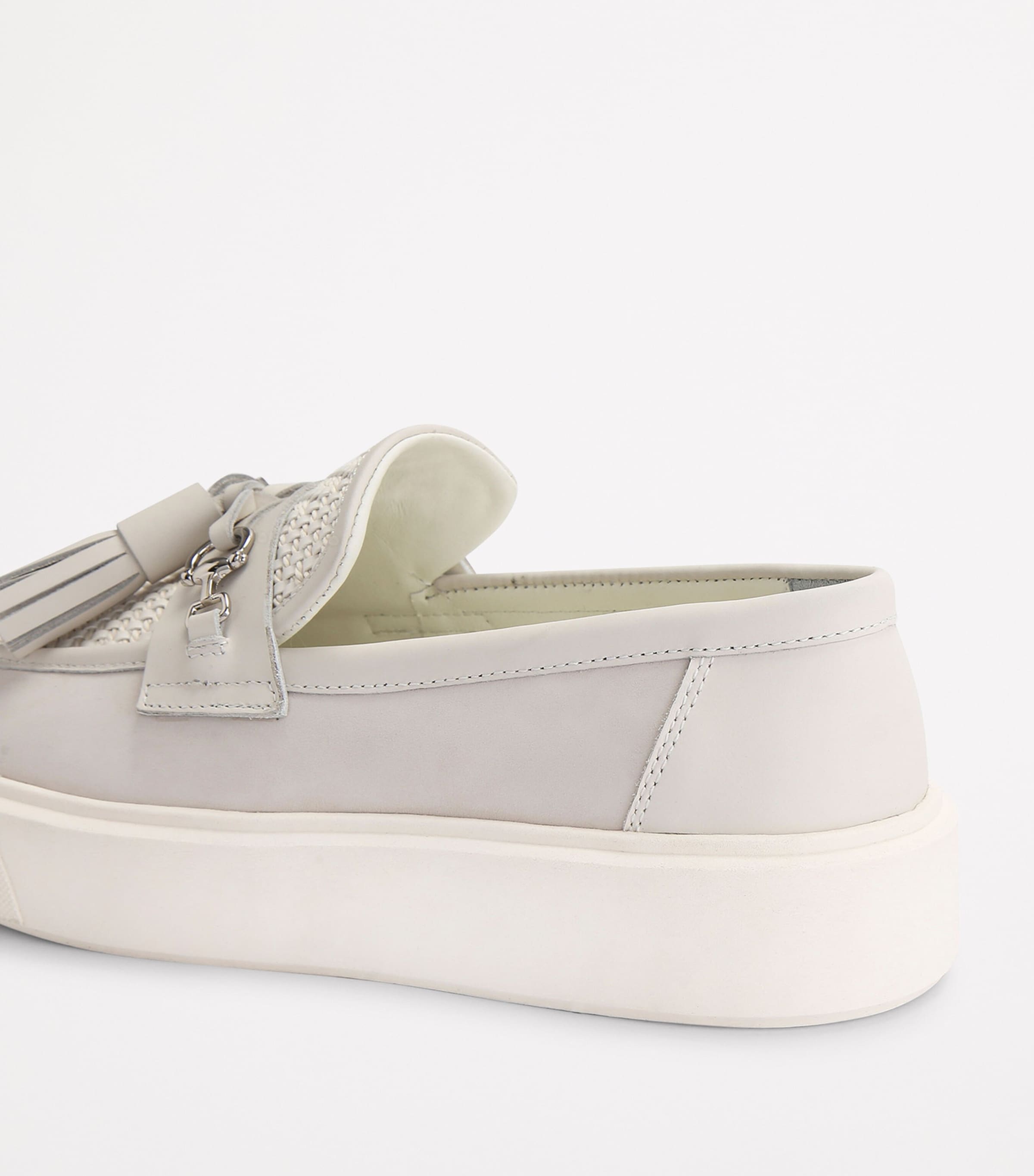 Kurt Geiger London Milbank Tassel Loafers Bone Image 2