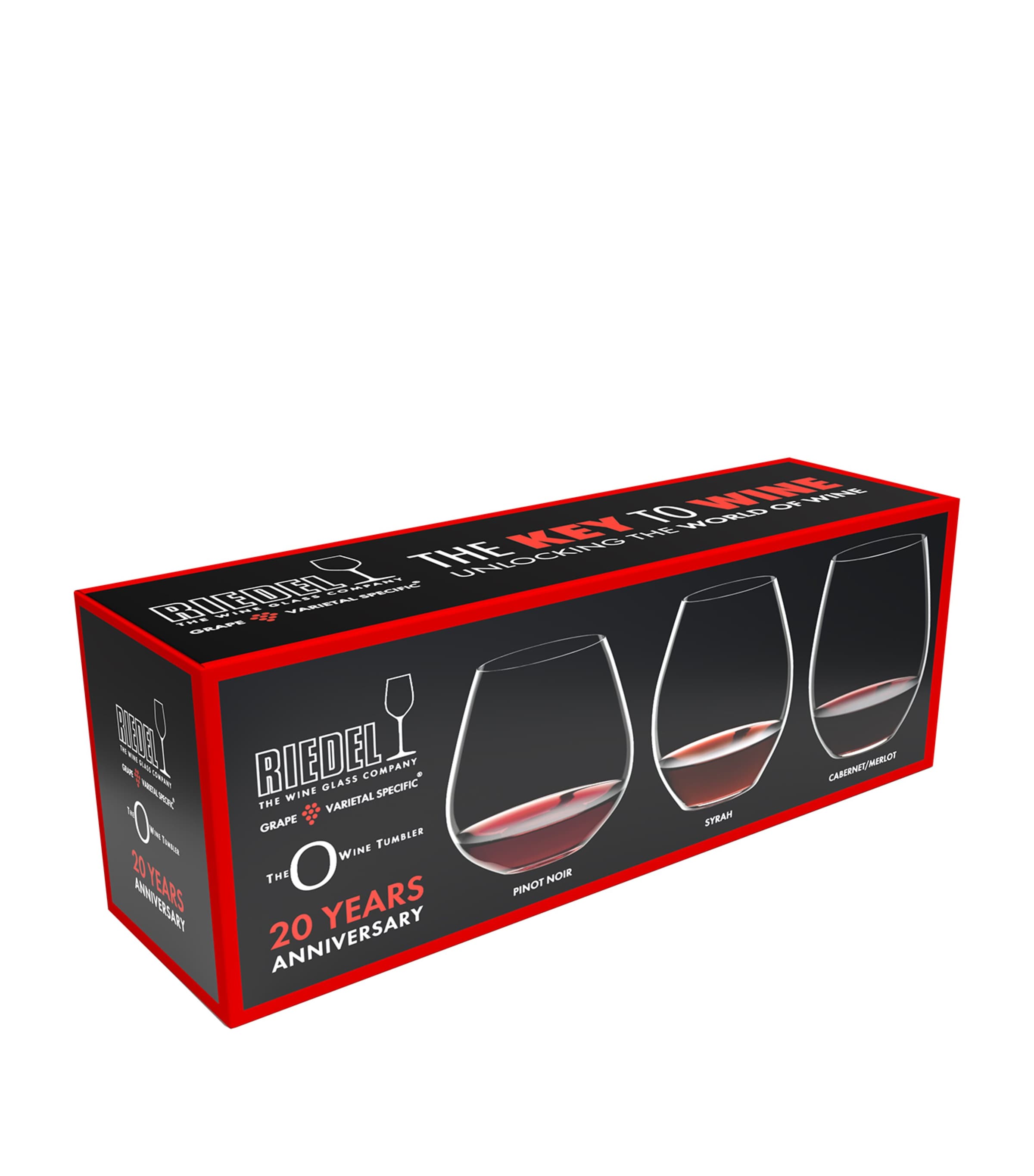 The Key to Wine Tumbler Set CLEAR Image 2