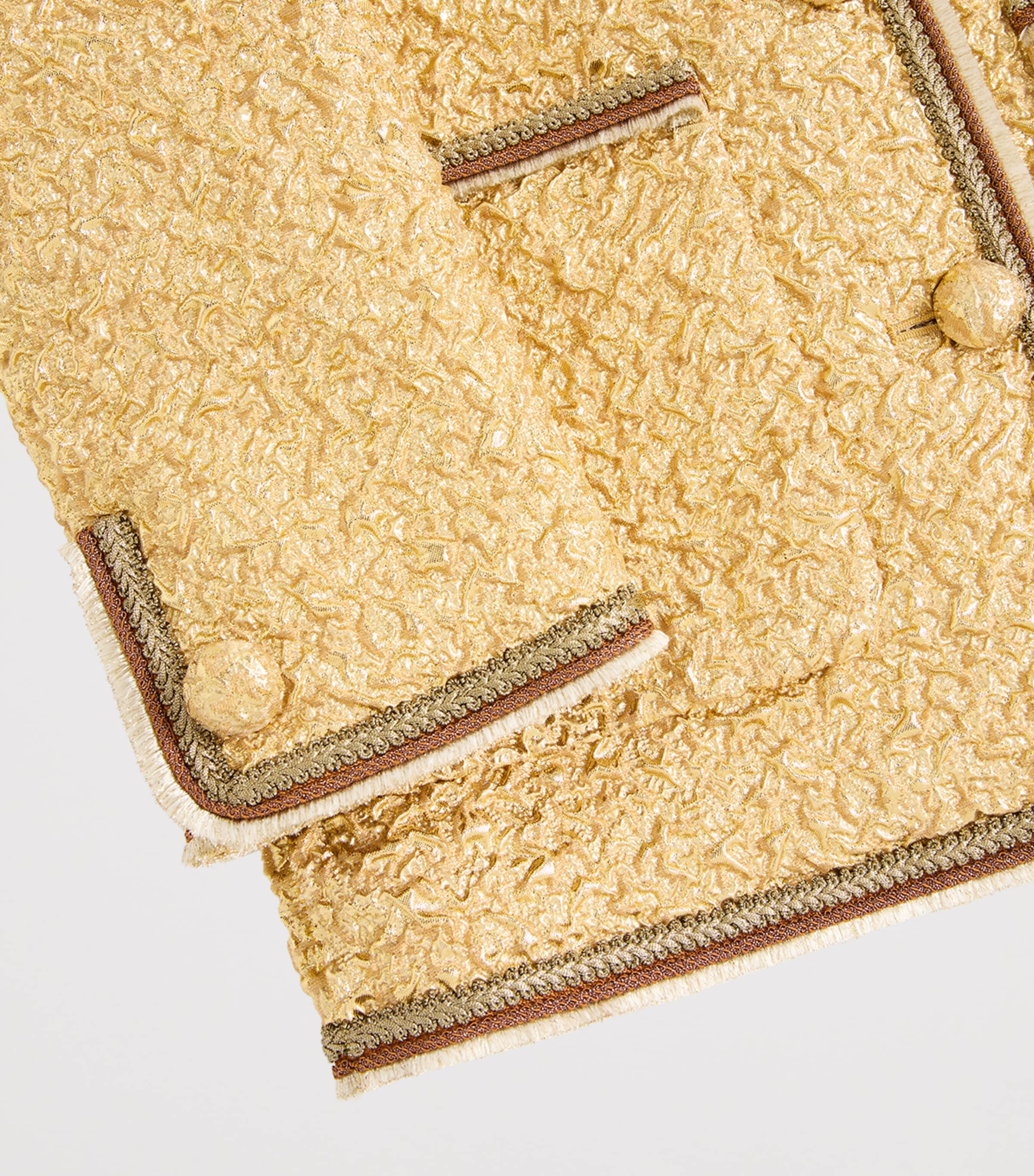 Metallic-Trim Jacket G70 Image 4