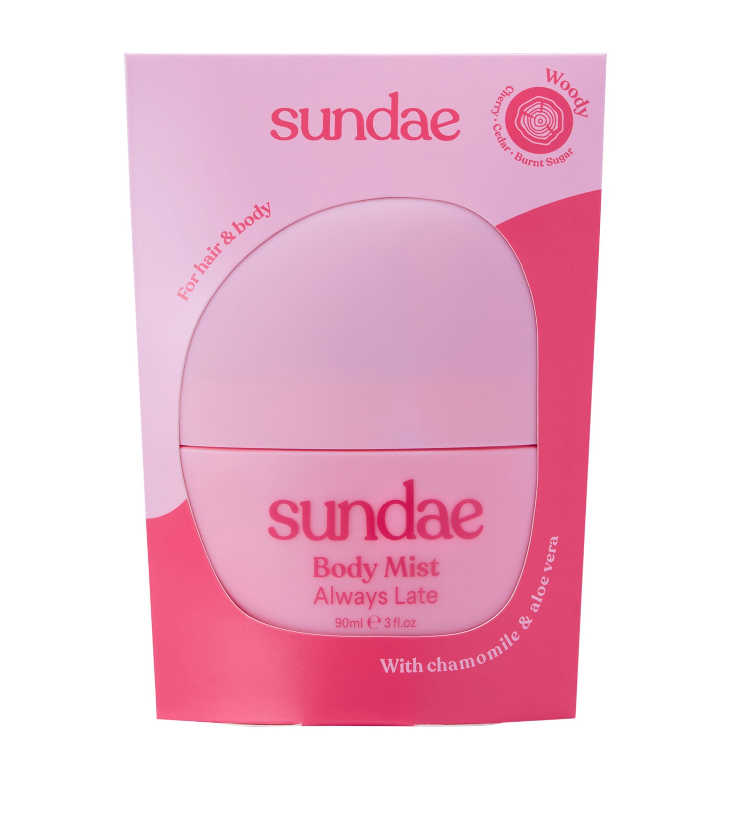 Sundae Body Always Late Hair & Body Mist (90ml) Image 3