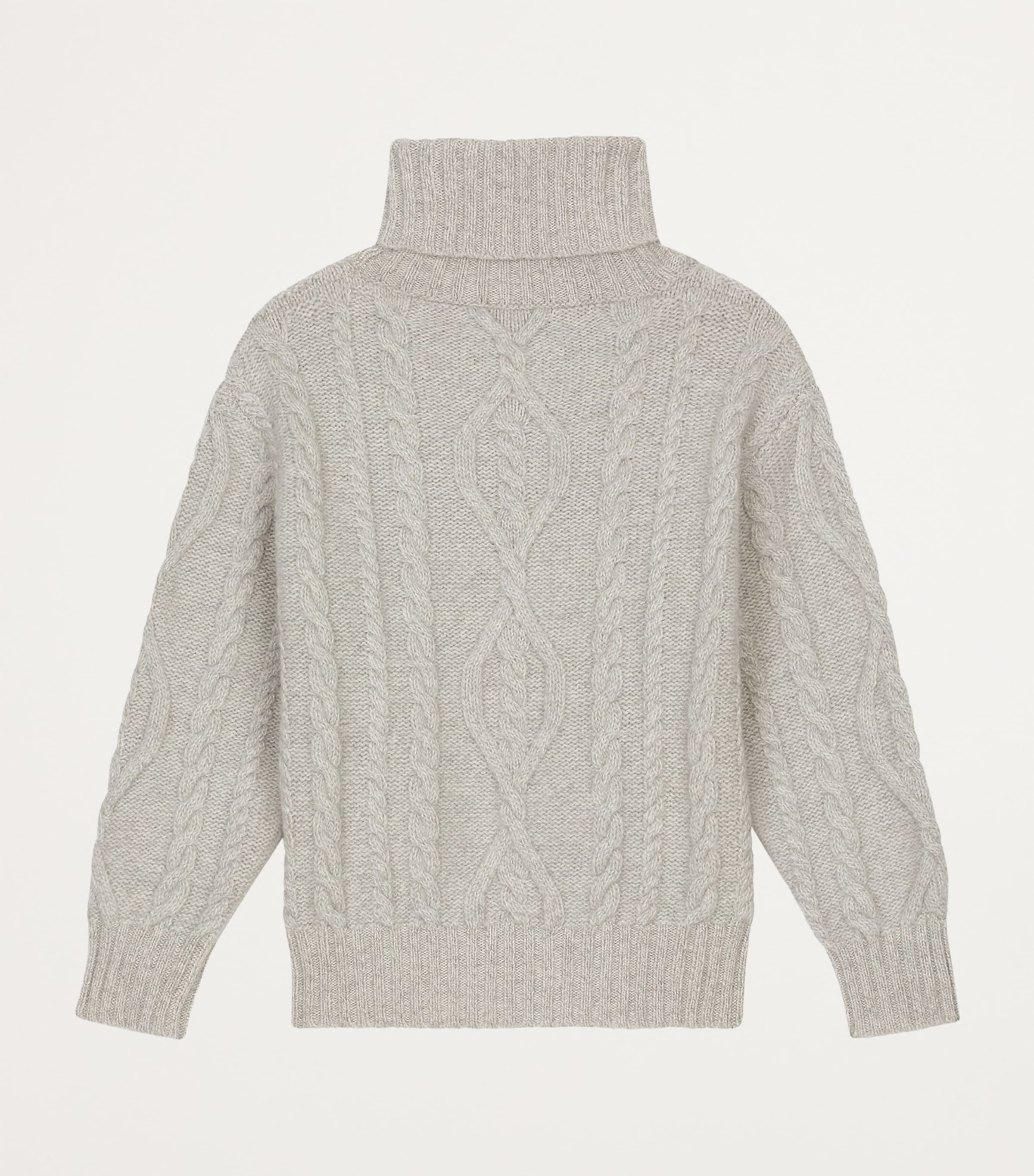 Roll-Neck Logo Sweater (8-12+ Years) S9000-COMBI Image 2