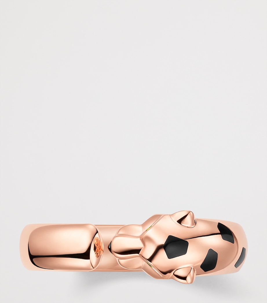 Cartier Rose Gold, Tsavorite and Onyx Panthère de Cartier Ring Rose Gold Image 3