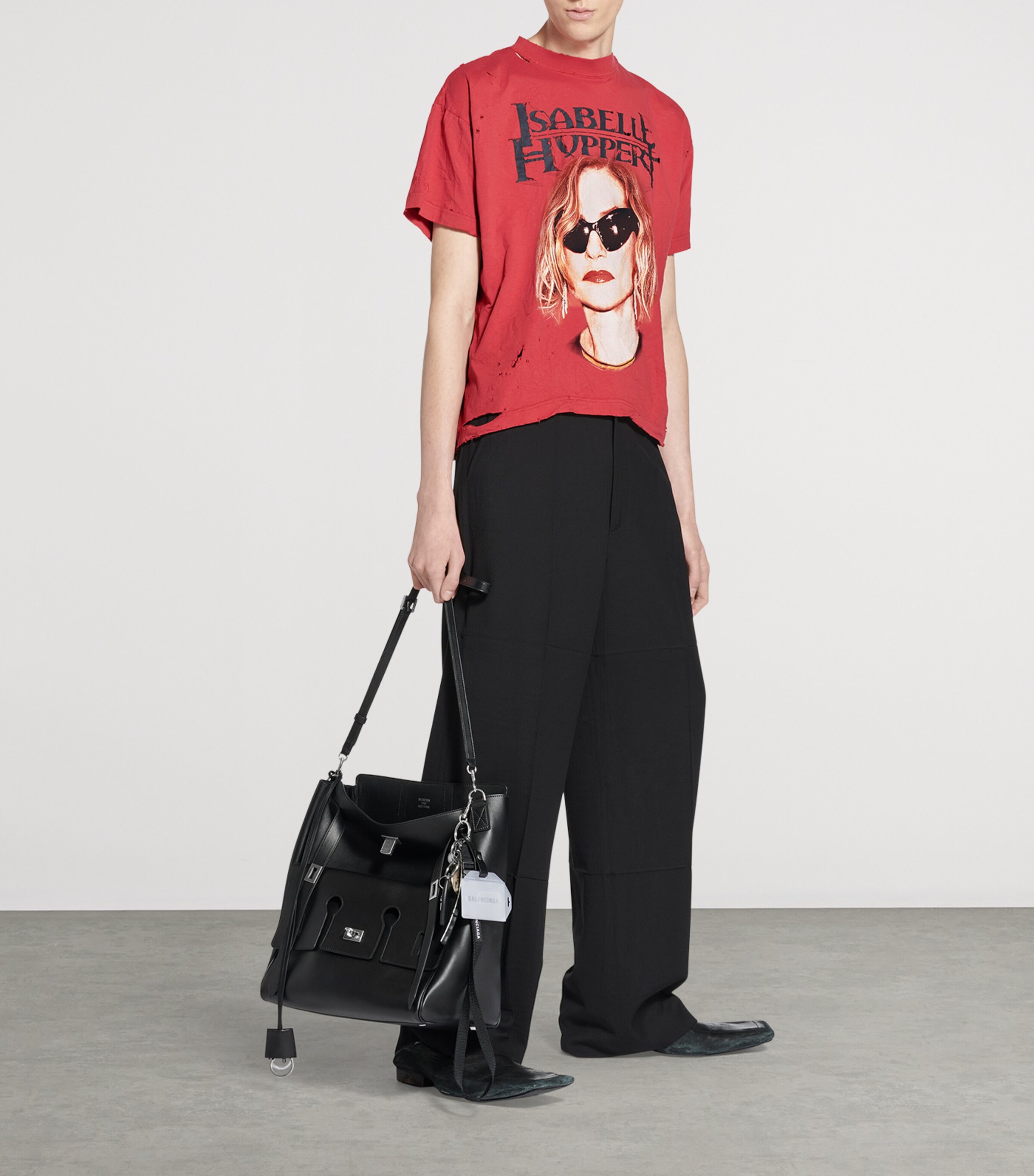 Balenciaga Womens Cotton Isabelle T-Shirt Image 5