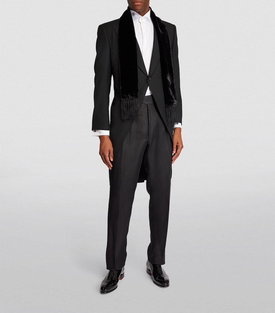 Morning Suit Coat 10-BLACK Image 2