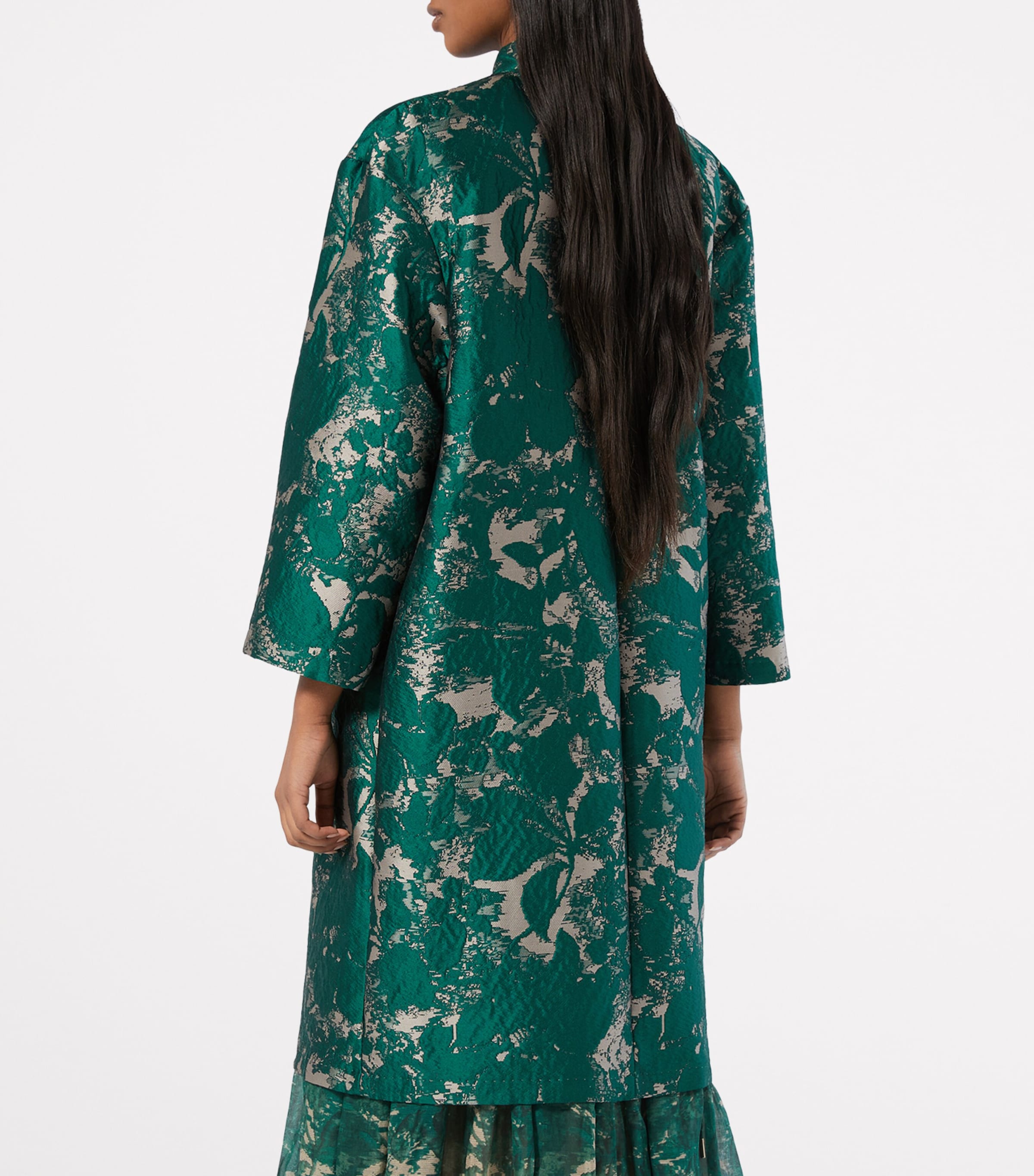 Latina Wrap Coat ROSE GOLD Image 4