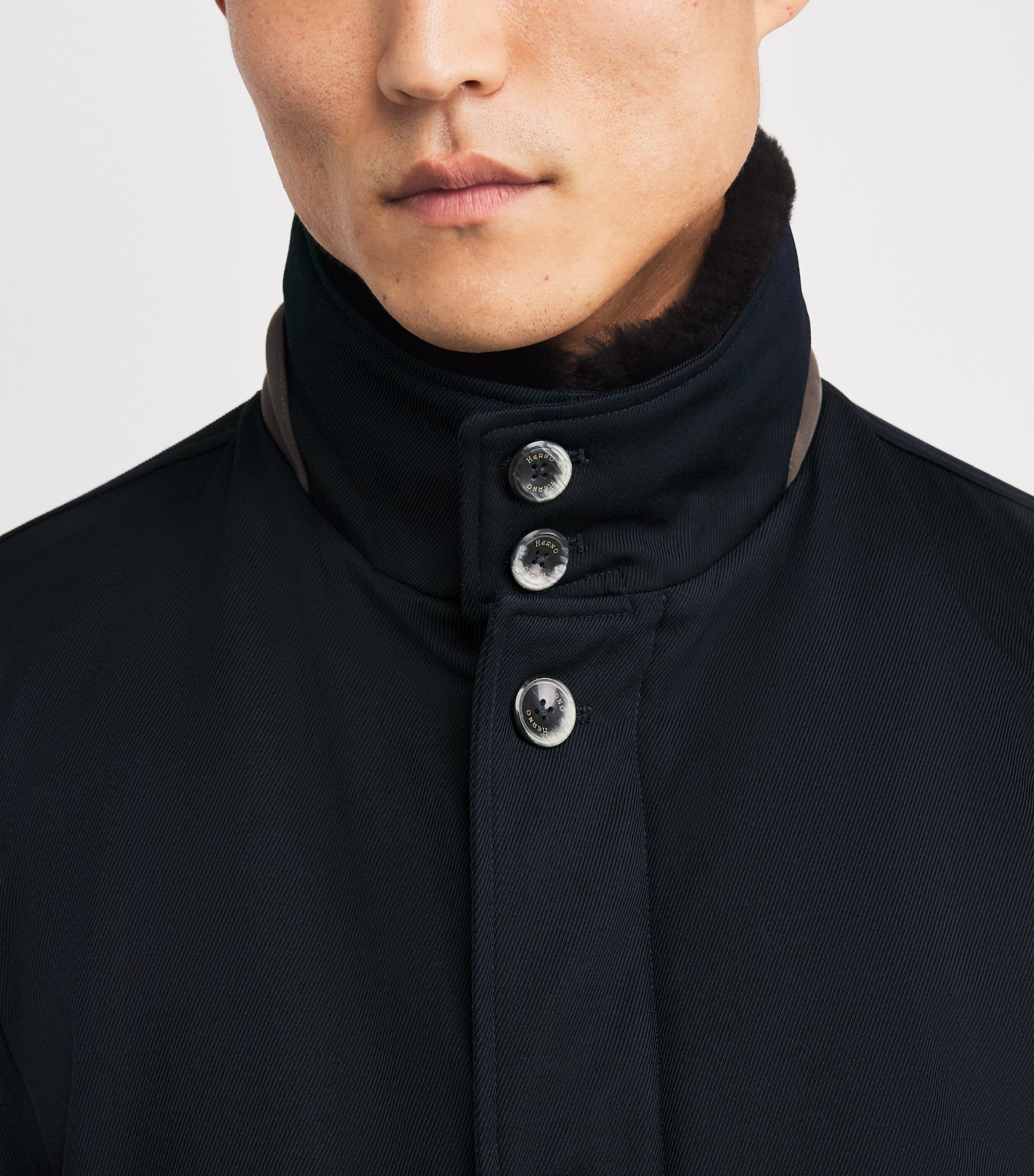 Wool Car Coat 9200 BLUE Image 6