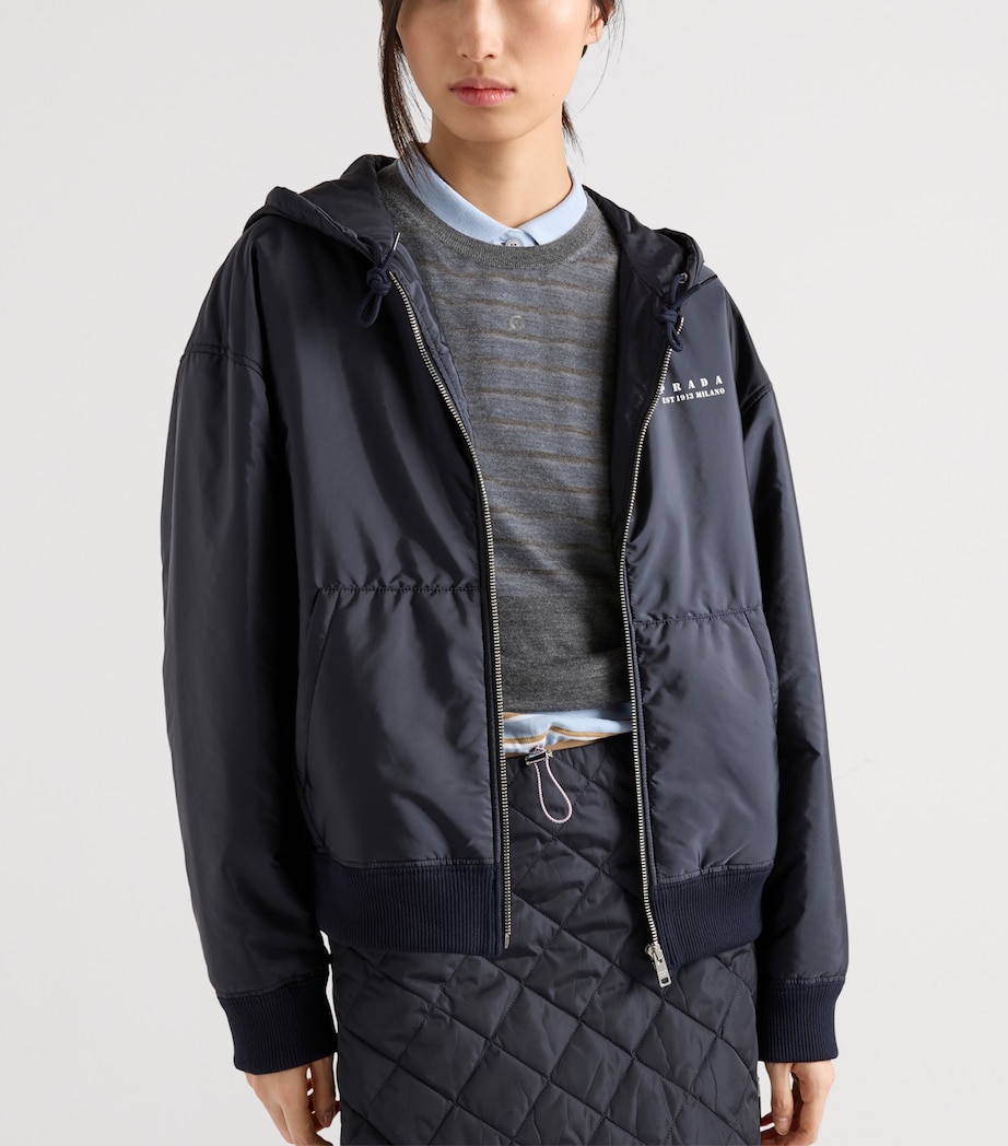 Re-Nylon Hooded Jacket F0008 Image 4