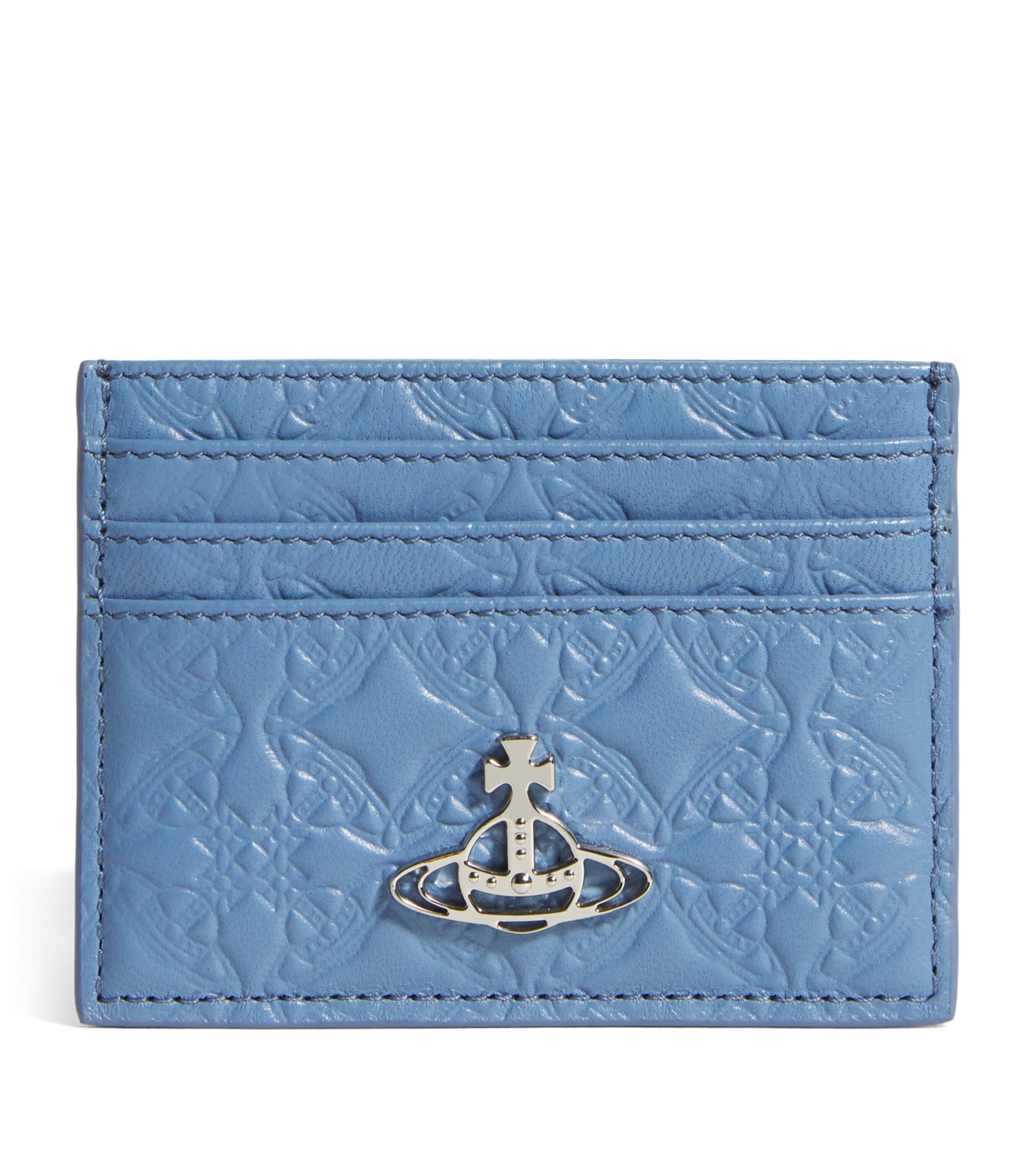 Vivienne Westwood Nappa Leather Embossed Card Holder
