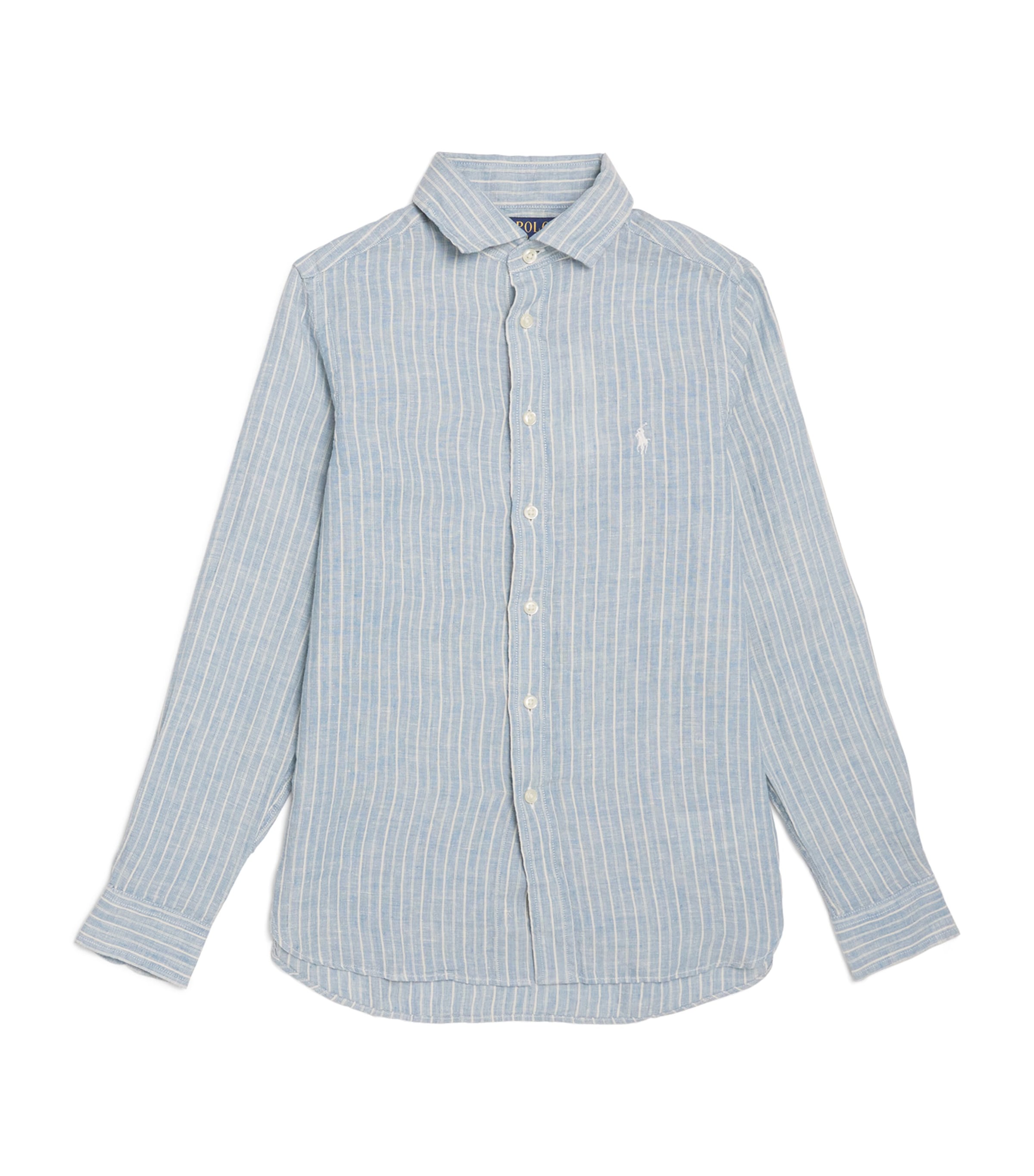 Ralph Lauren Kids Linen Stripe Shirt (6-14 Years) Image 1