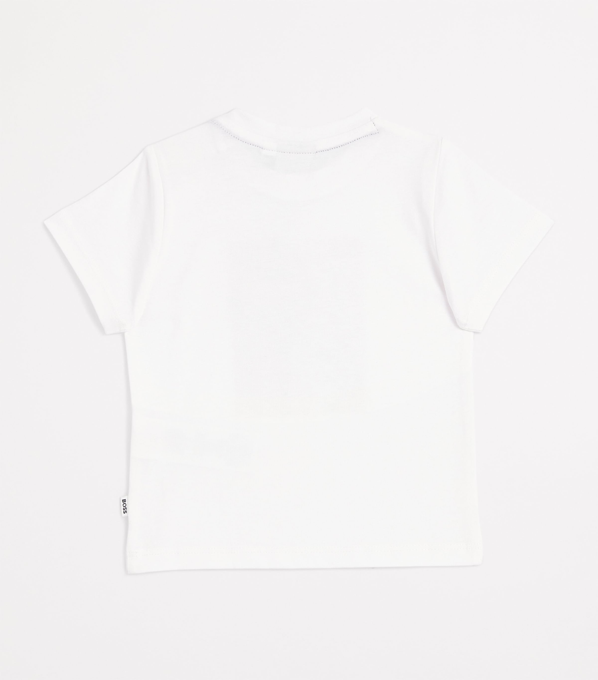 Cotton Graphic Logo T-Shirt (3-18 Months) 10P WHITE Image 2