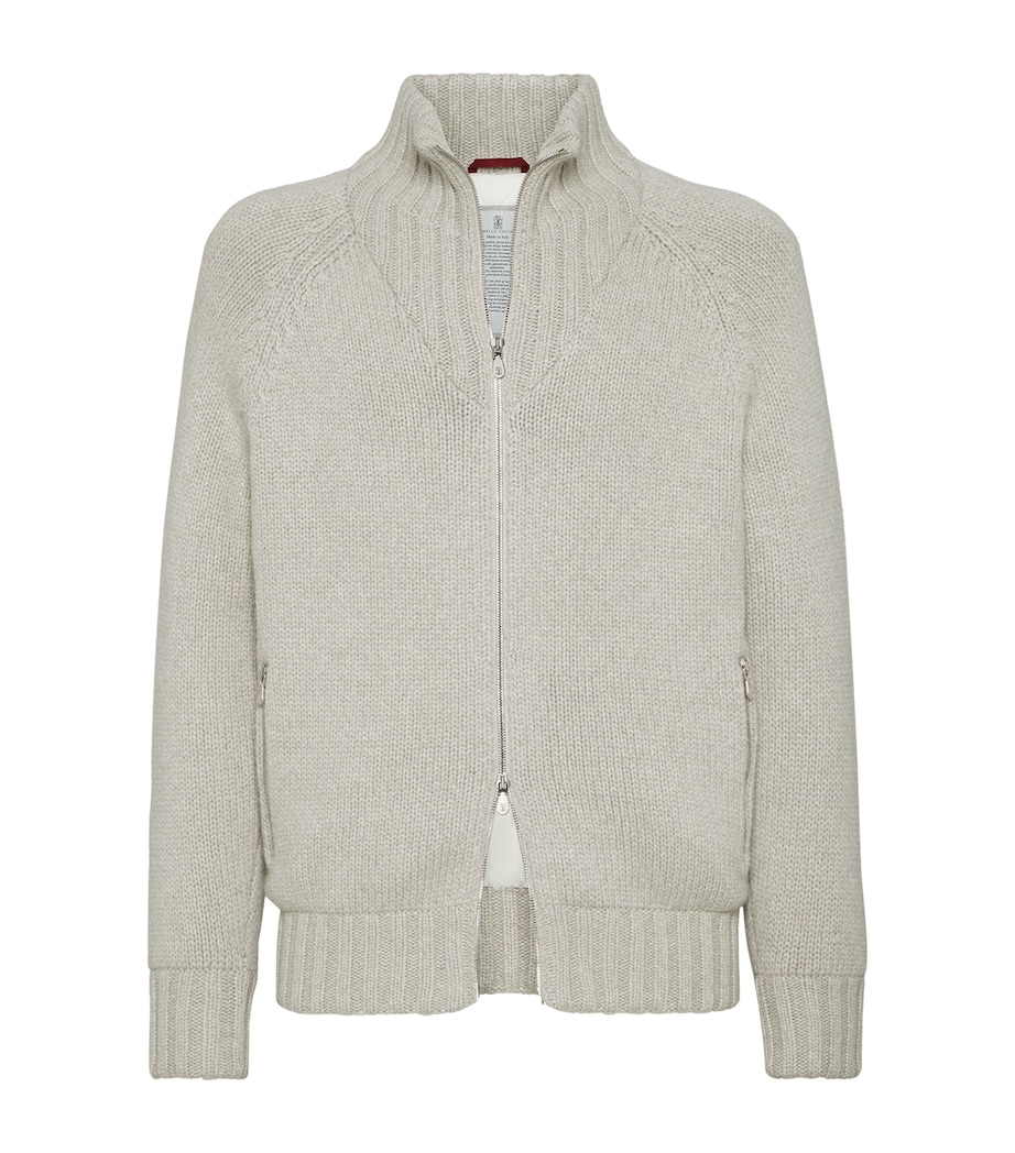 Cashmere Down-Filled Jacket CQO82 Image 1