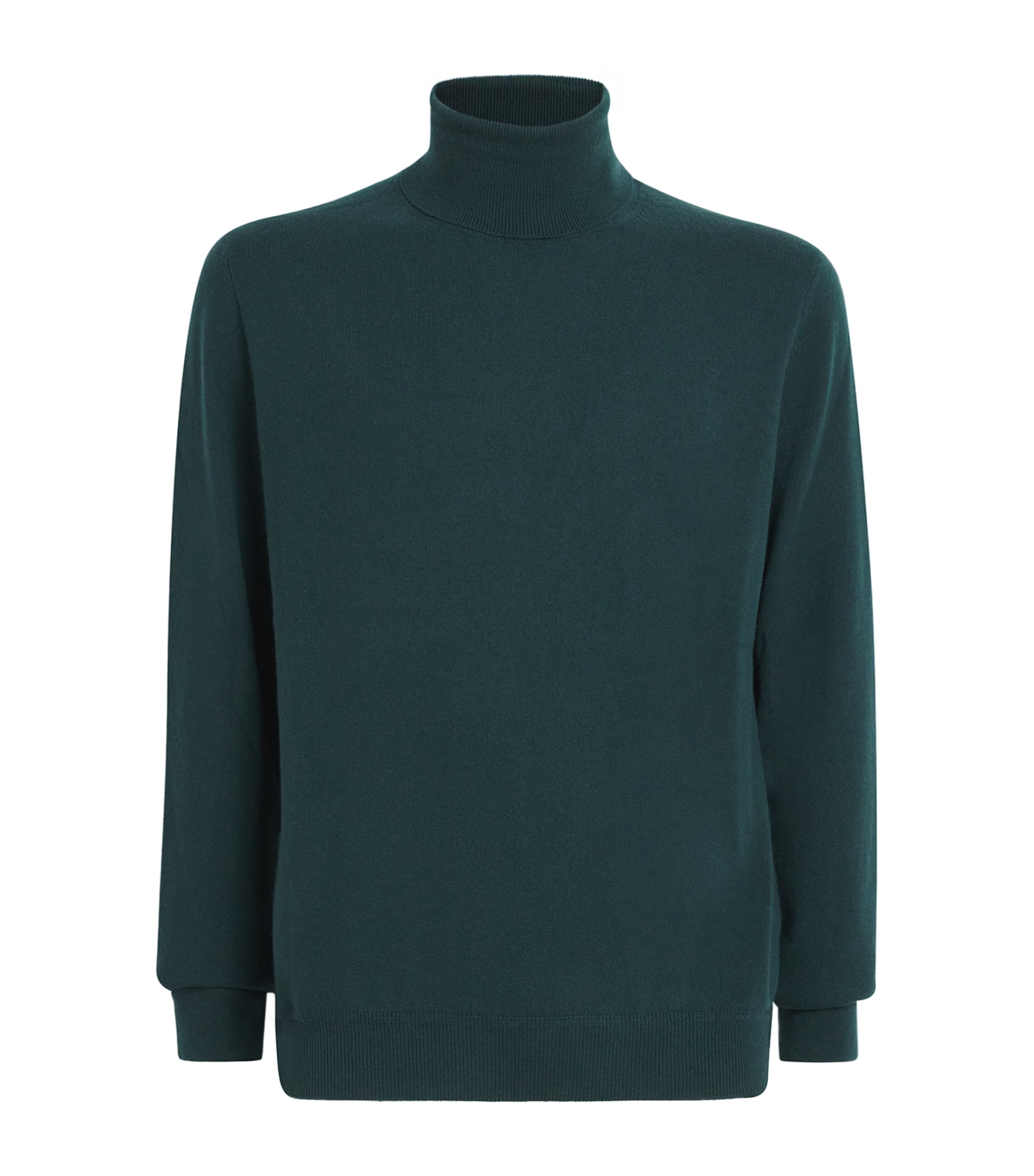 Isaia Mens Wool Rollneck Sweater Image 1