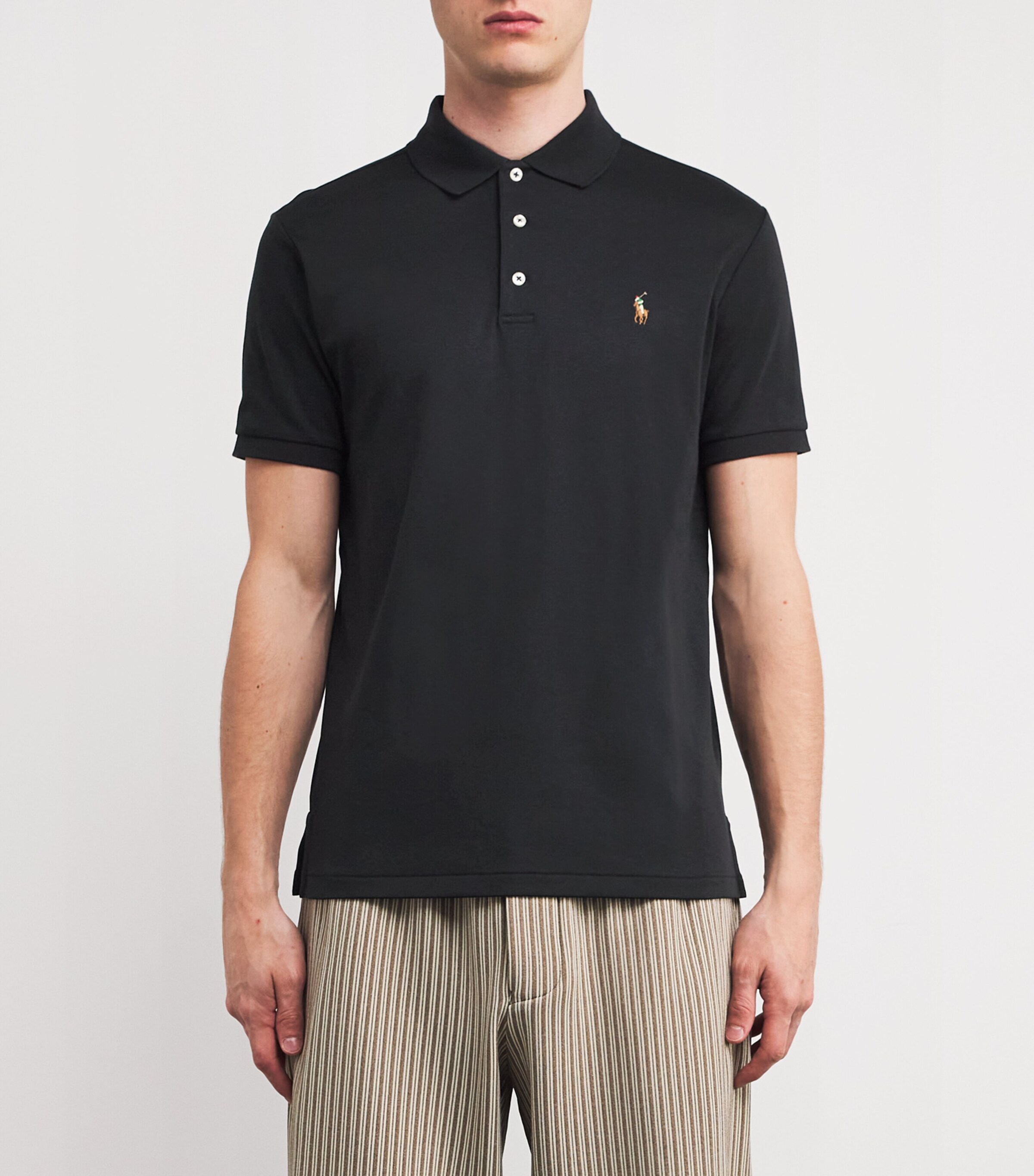 Polo Pony Polo Shirt POLO BLACK Image 3