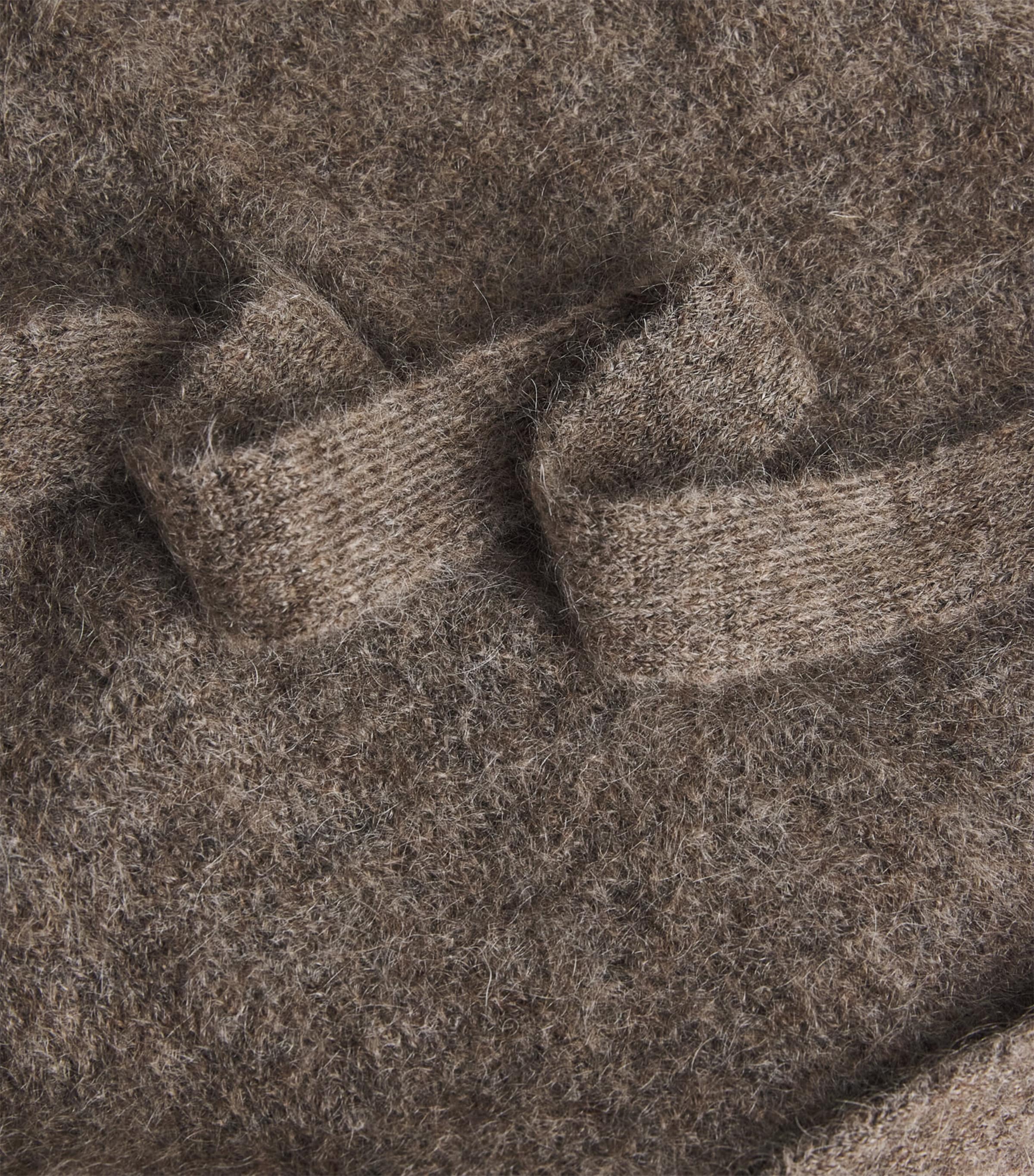 Stylein Womens Brushed Mohair-Blend Neriselle Cardigan Brown Image 6