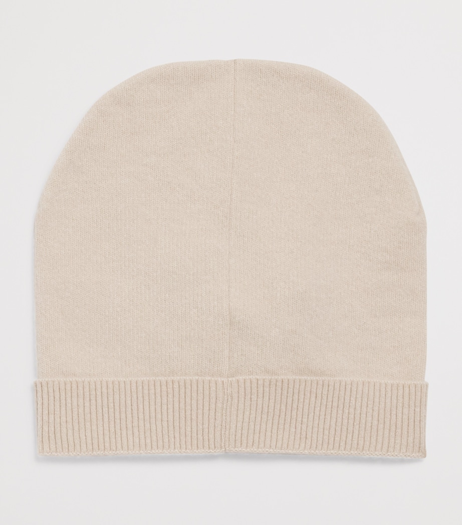 Colombo Cashmere Herringbone Beanie Melange Image 3