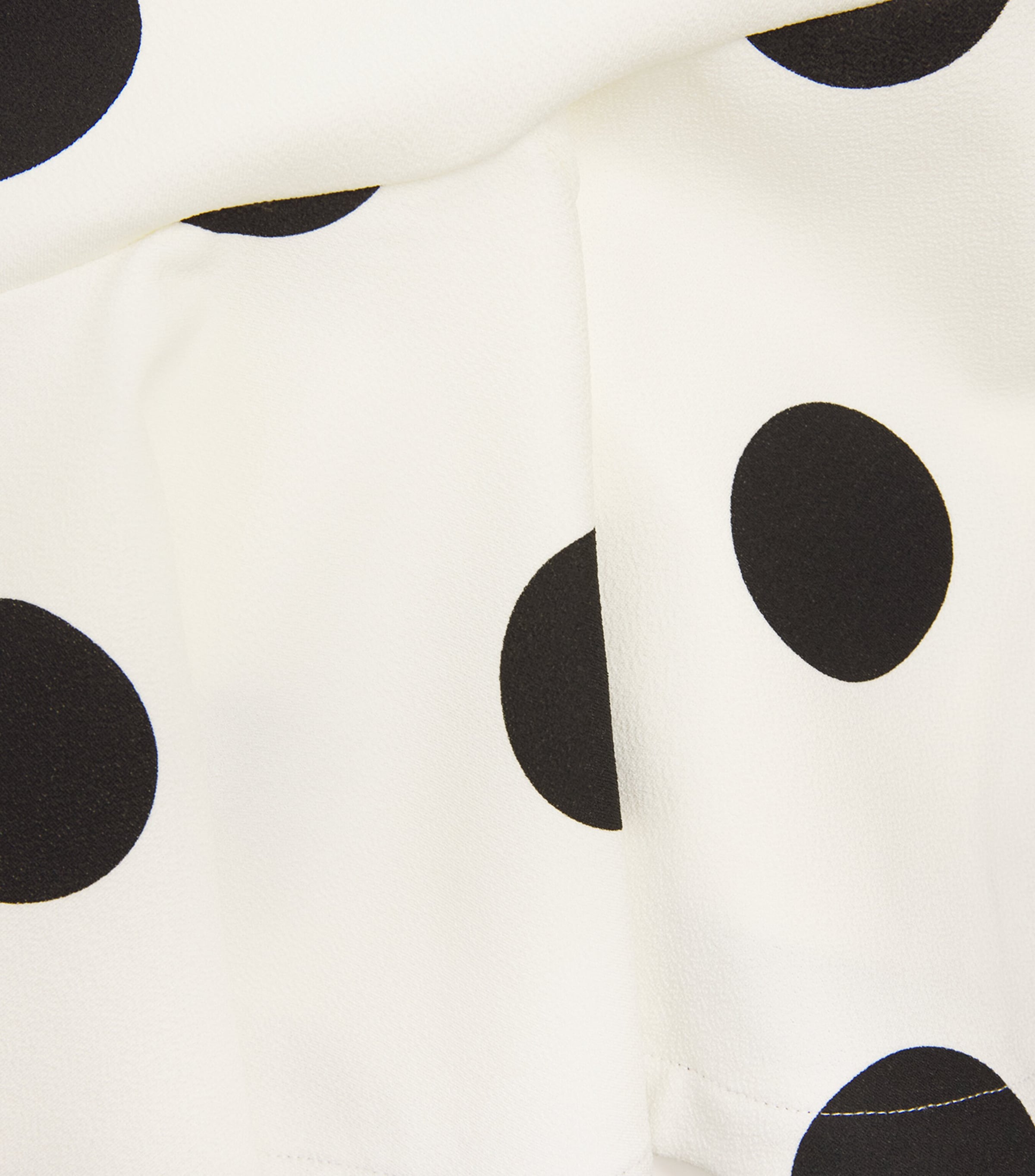 Jacquemus Womens Polka-Dot Palmier Midi Dress Dts Logo W/b Image 6