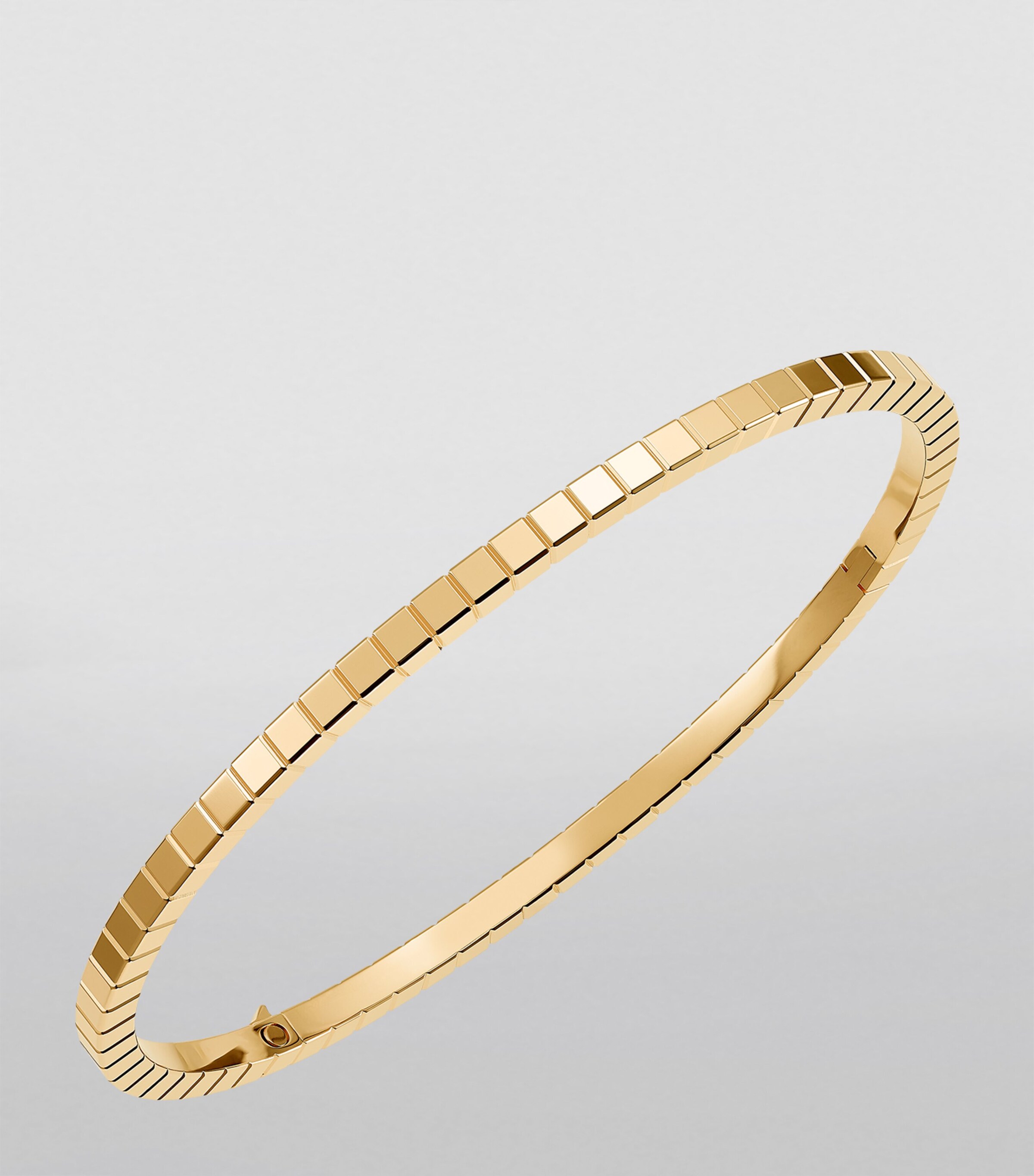 Yellow Gold Ice Cube Bangle 18K YELLOW GOLD Image 3