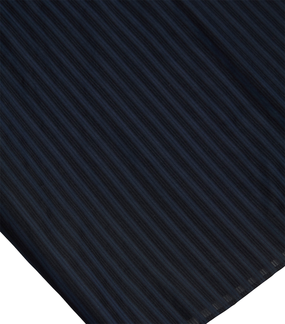 Linear Cotton Stripe T-Shirt NOCTURNE NAVY - XLV Image 2