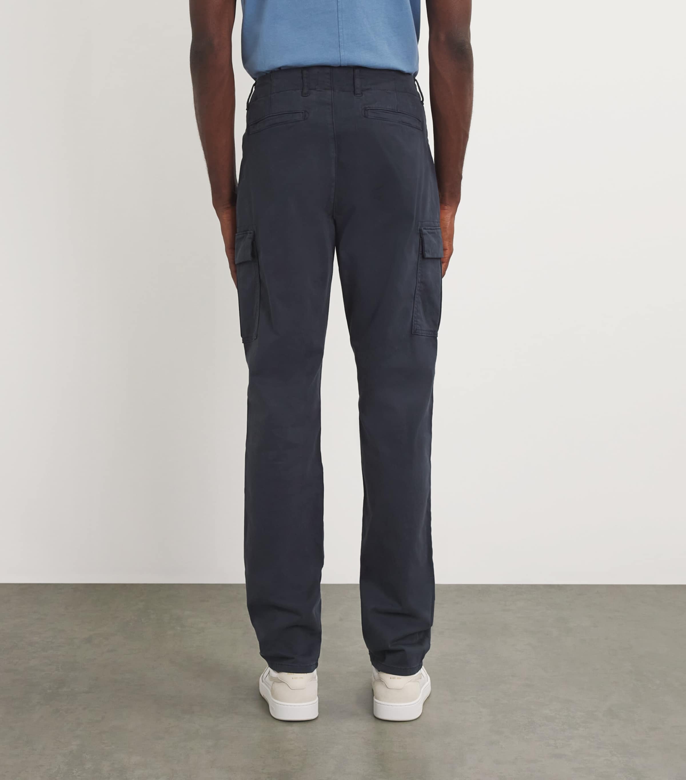 Straight Cargo Trousers DEEP ANCHOR Image 4