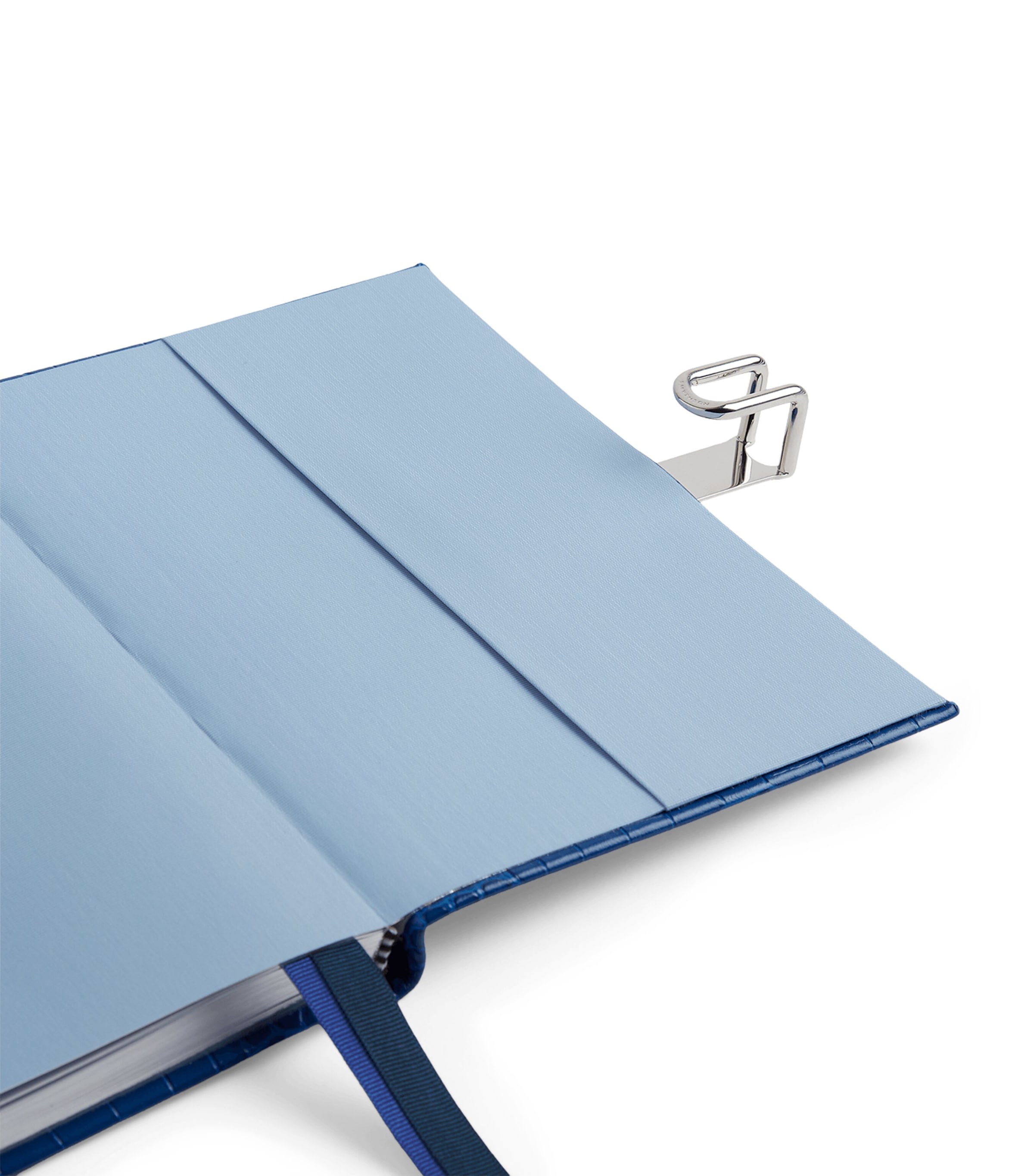 Smythson Leather Soho Weekly Diary 2027 Cerulean Image 3