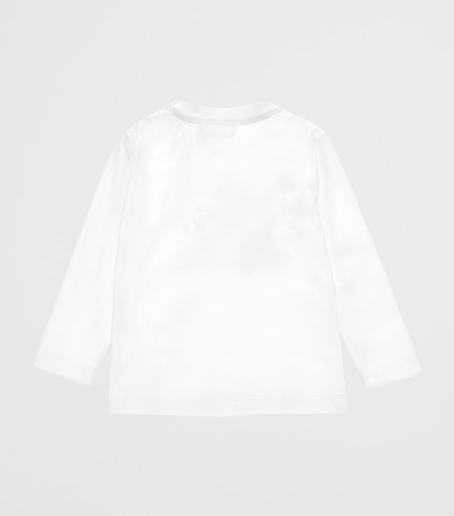 Cotton Mickey Mouse T-Shirt (6-24 Months) PANNA Image 2