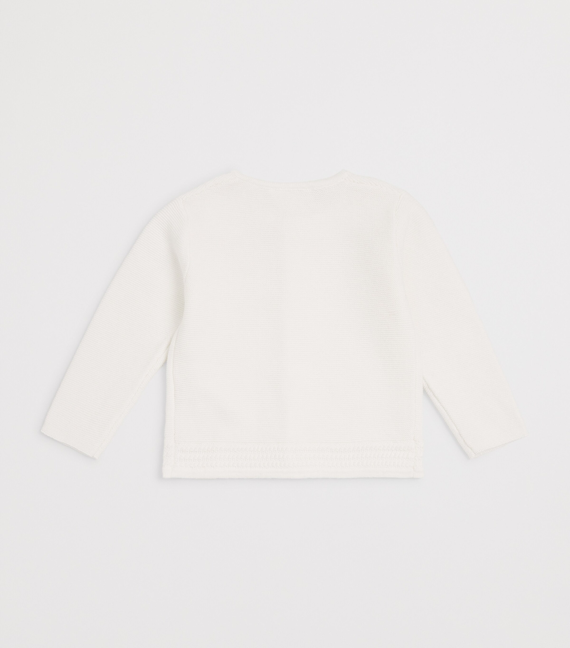 Cotton Cardigan (1-24 Months) 13NACRE Image 2