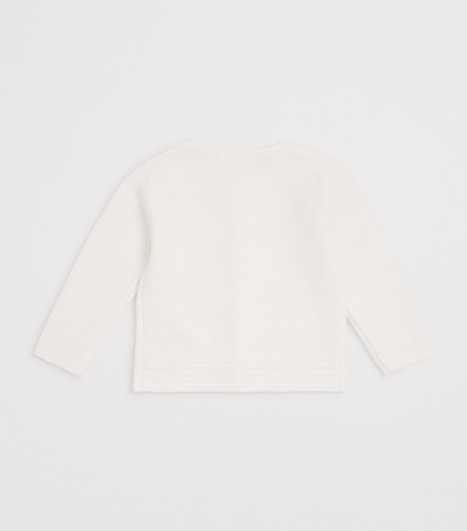 Cotton Cardigan (1-24 Months) 13NACRE Image 2