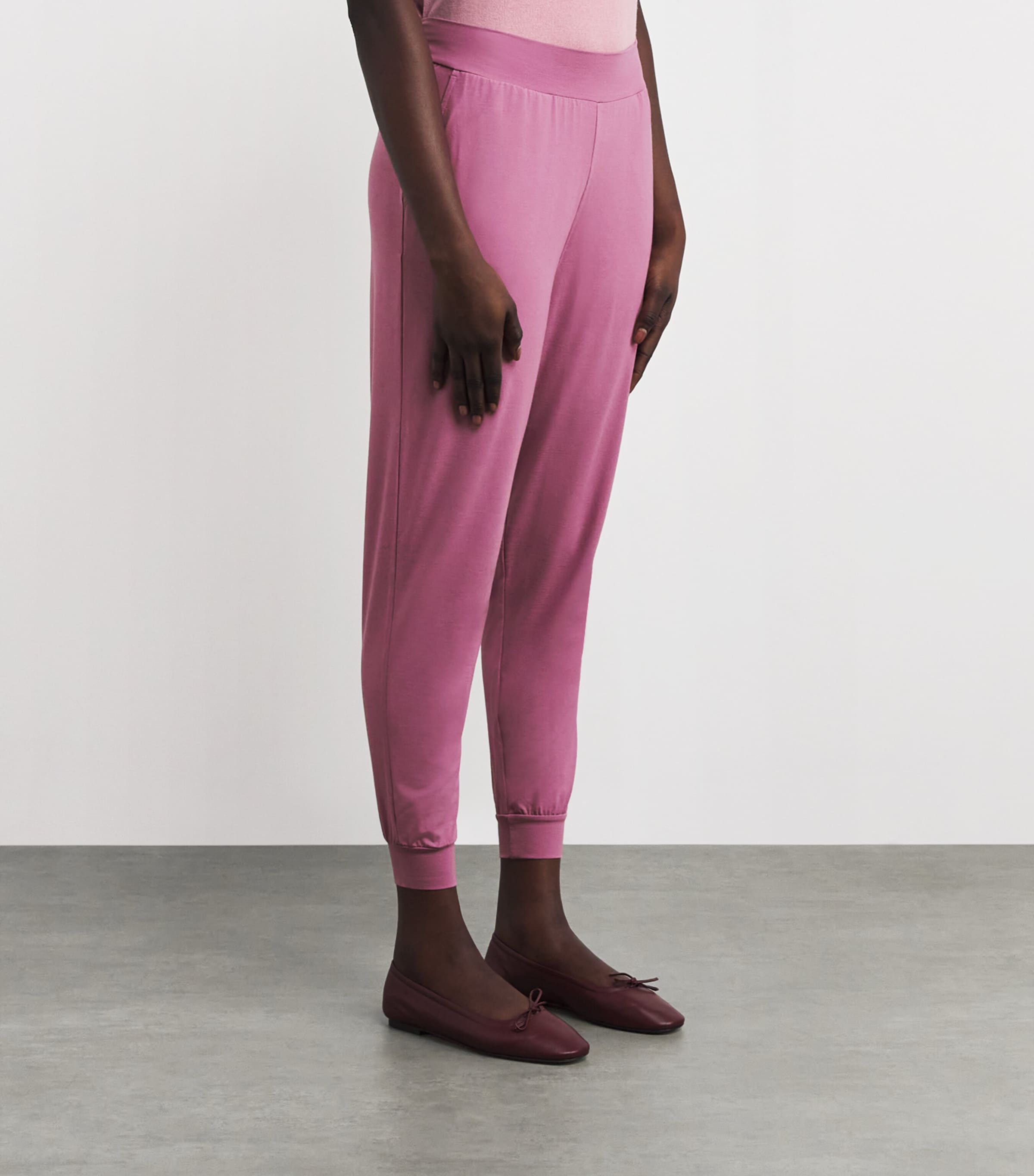 Micromodal Basel Sweatpants 17 PURPLE Image 3