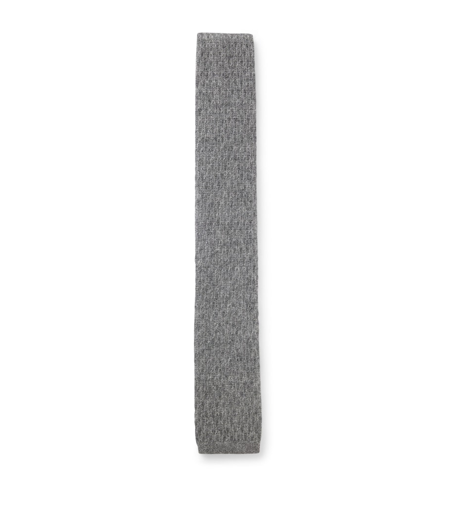 Cashmere Knitted Tie 30 Image 1