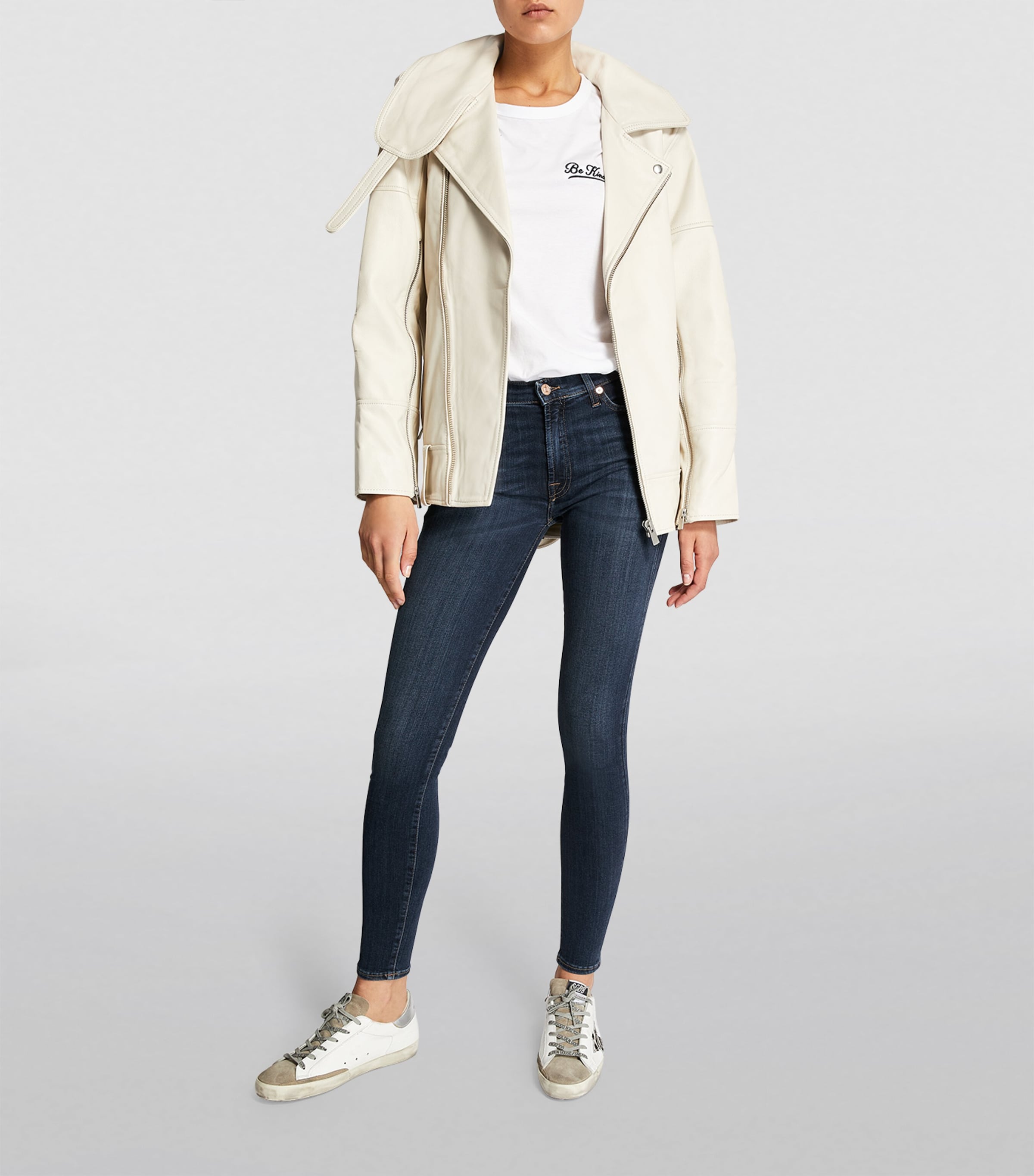 Slim Illusion Luxe Skinny Jeans DARK BLUE Image 2