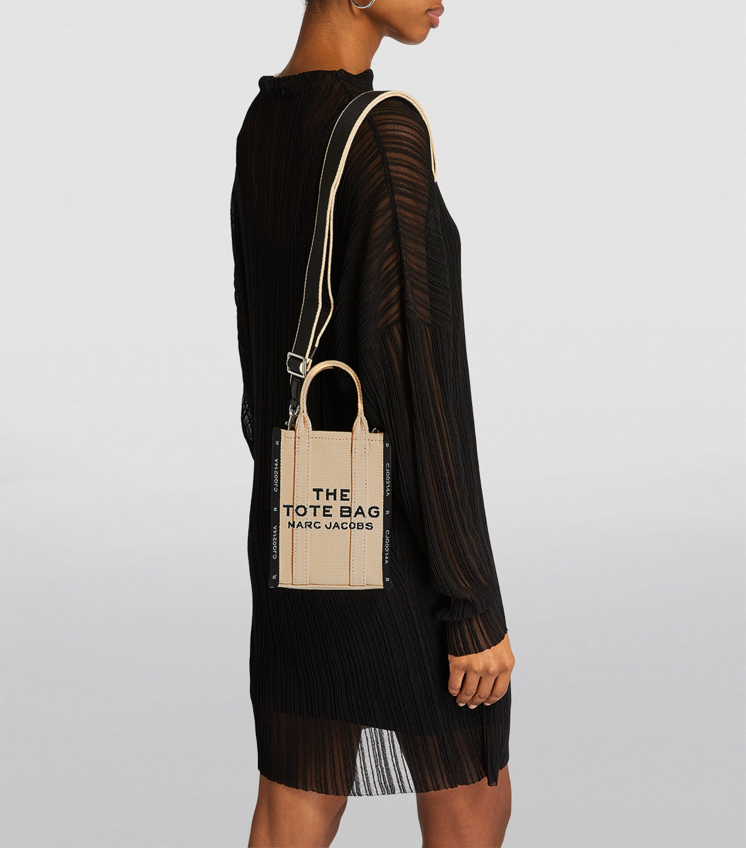 トートバッグ Marc Jacobs The Phone Tote Bag - Cotton - Beige The Jacquard canvas phone pouch in beige - Marc Jacobs